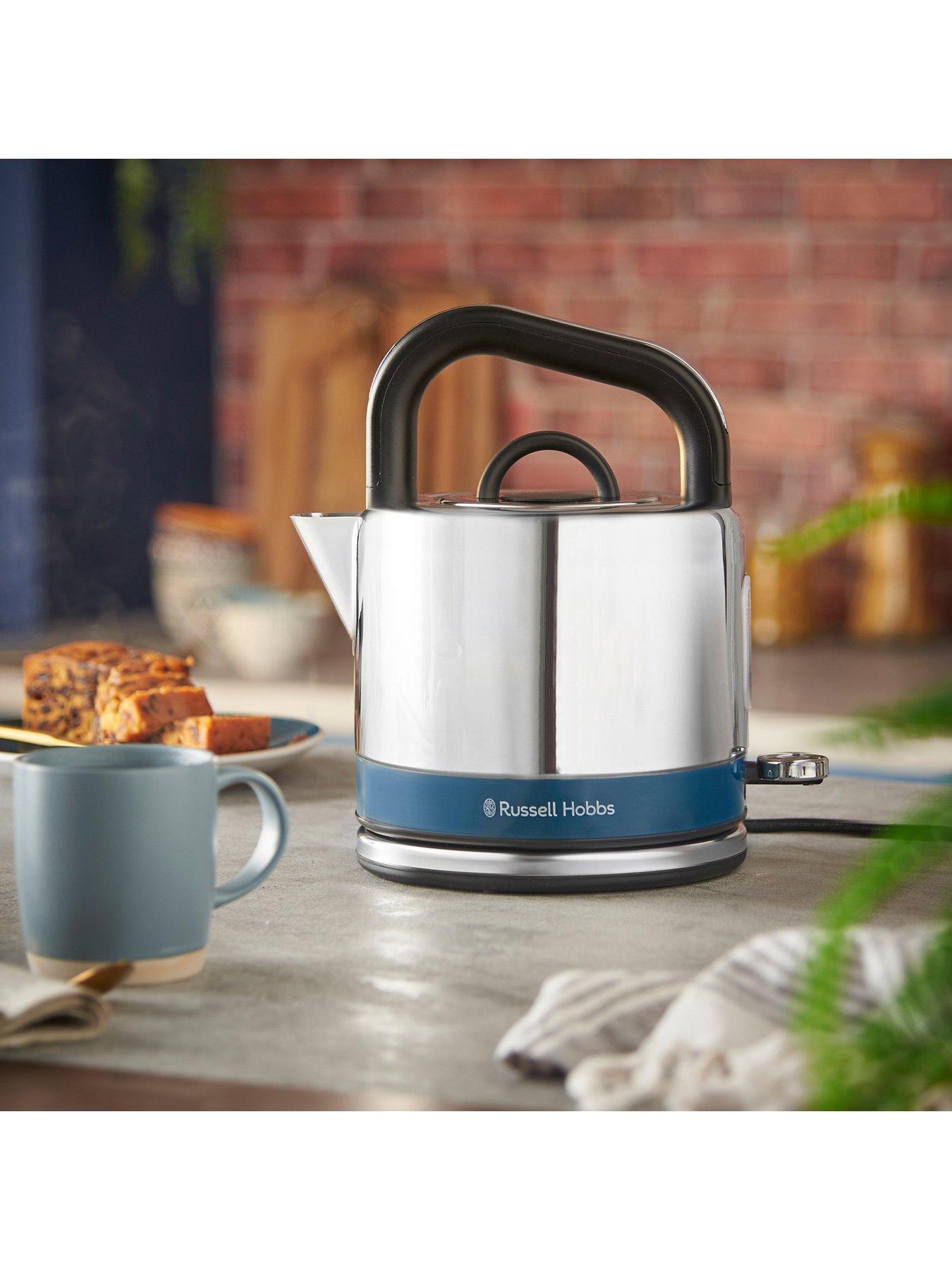 Russell Hobbs Distinctions Kettle and 2Slice Toaster Bundle Ocean