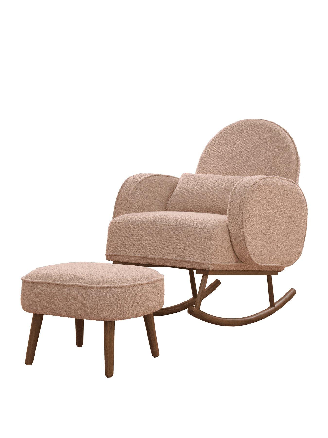 Image 3 of 7 of Tutti Bambini Micah Nursing Chair - Boucle Blush