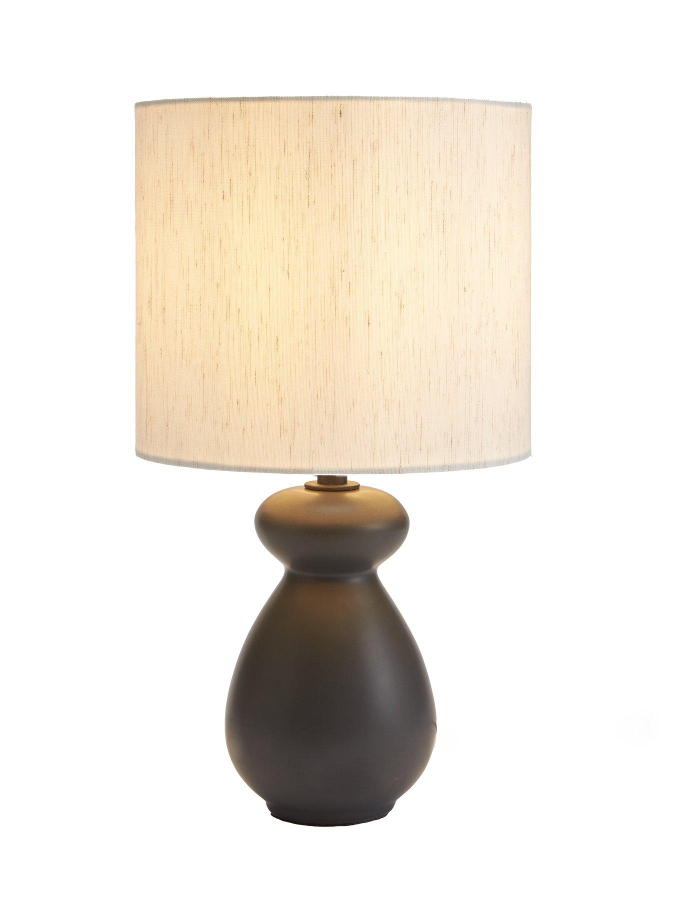  image of the-very-collection-black-chubby-table-lamp