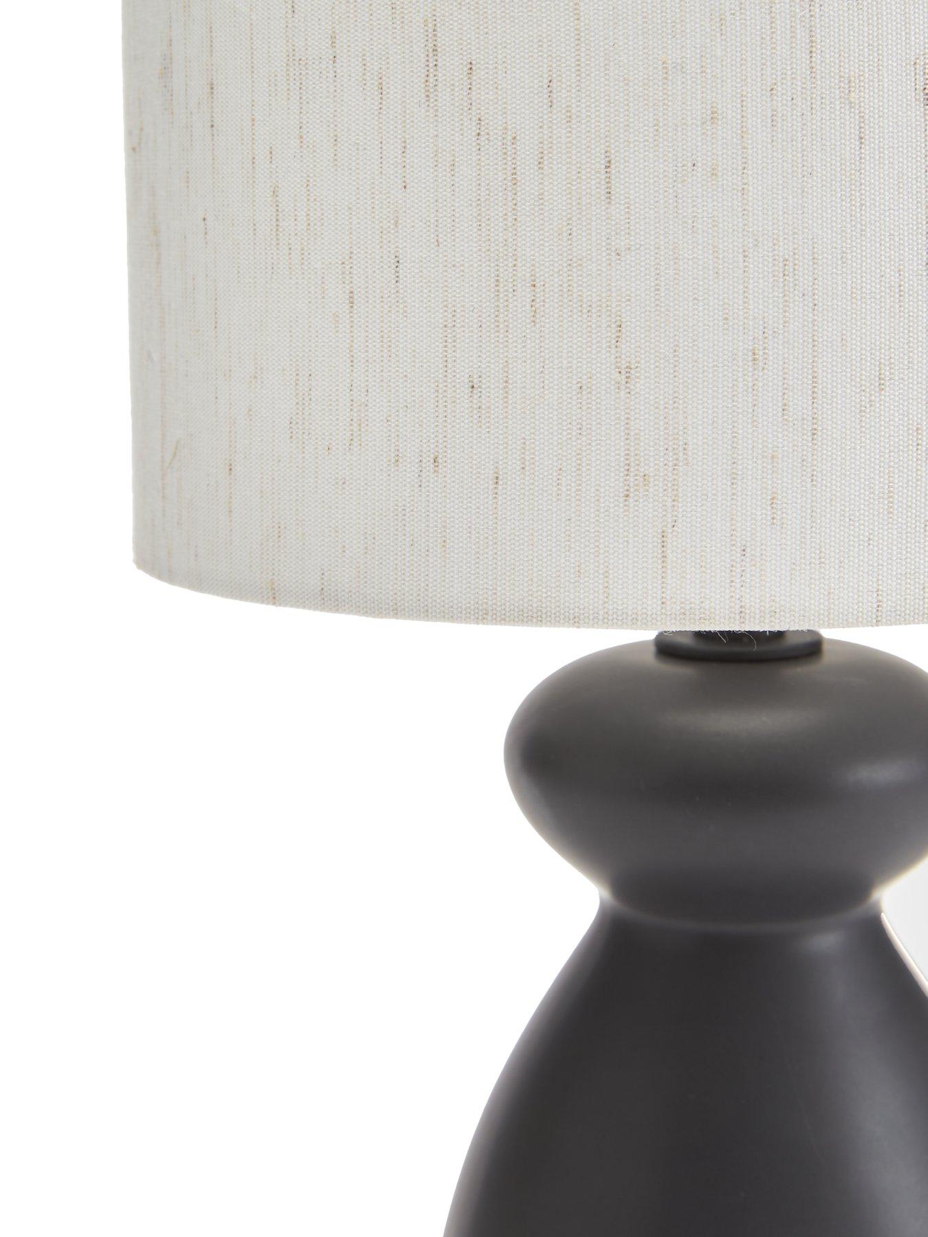  image of the-very-collection-black-chubby-table-lamp
