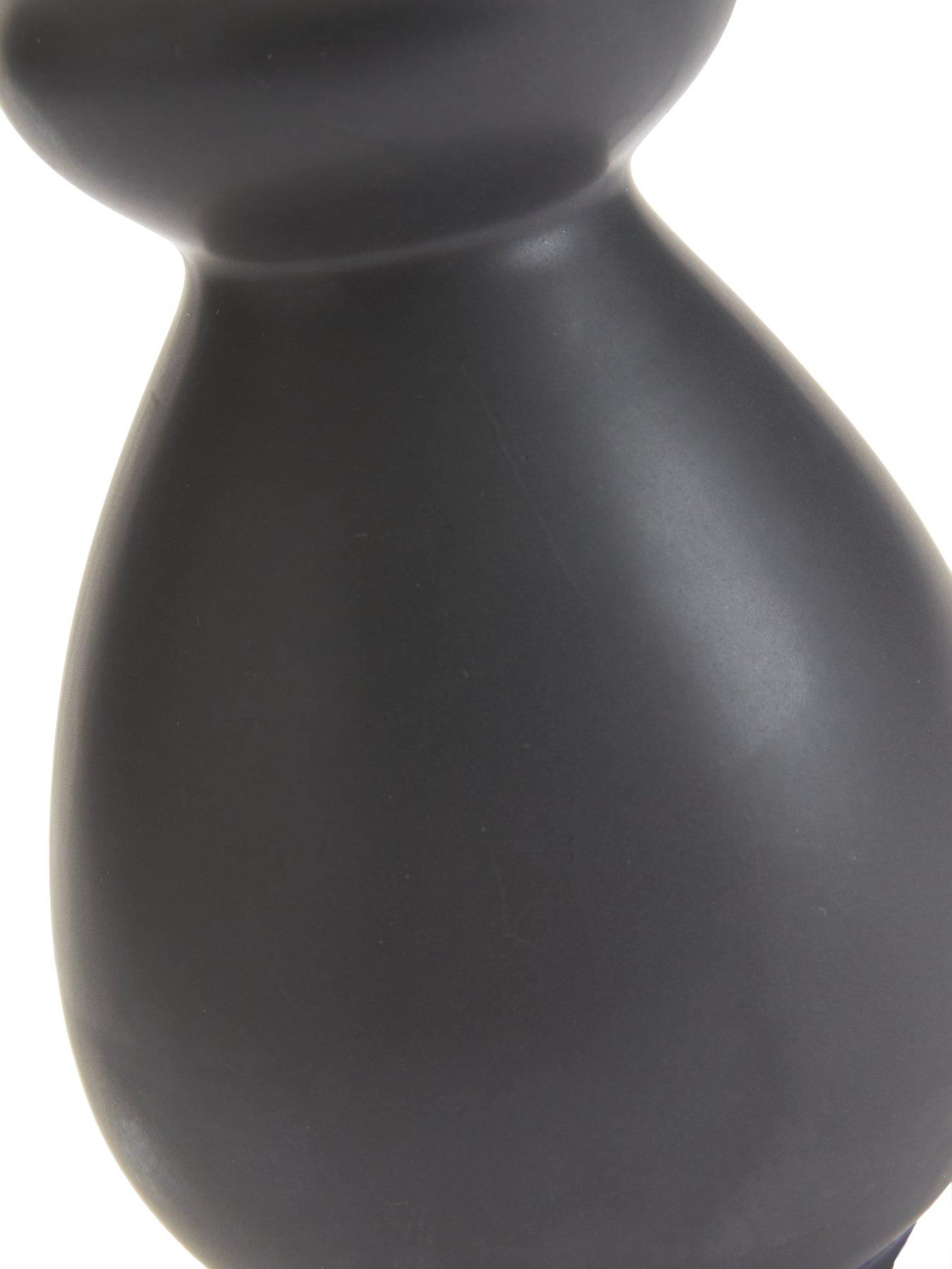  image of the-very-collection-black-chubby-table-lamp