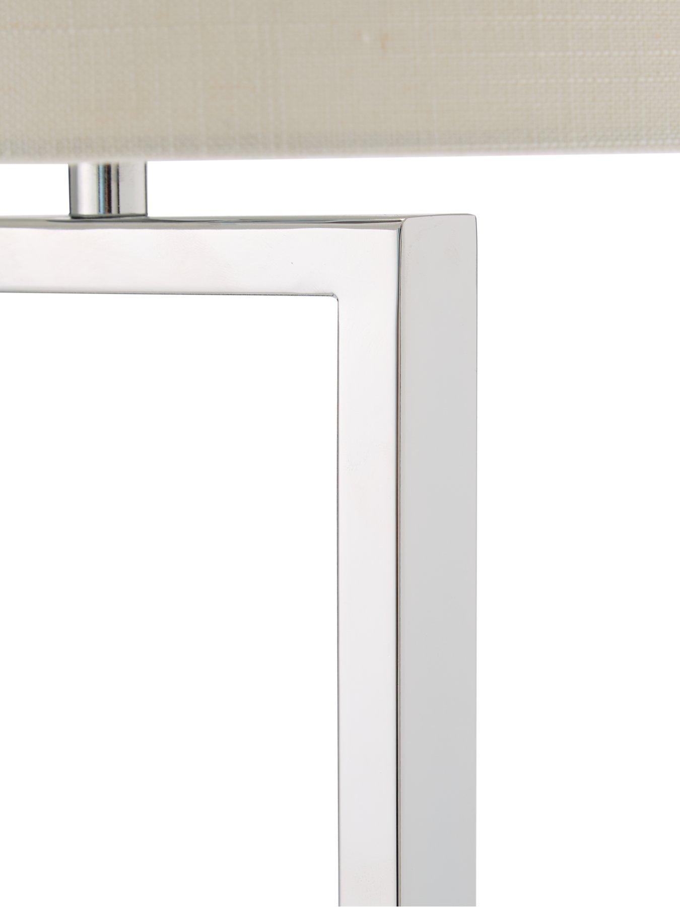  image of the-very-collection-bevel-chrome-table-lamp