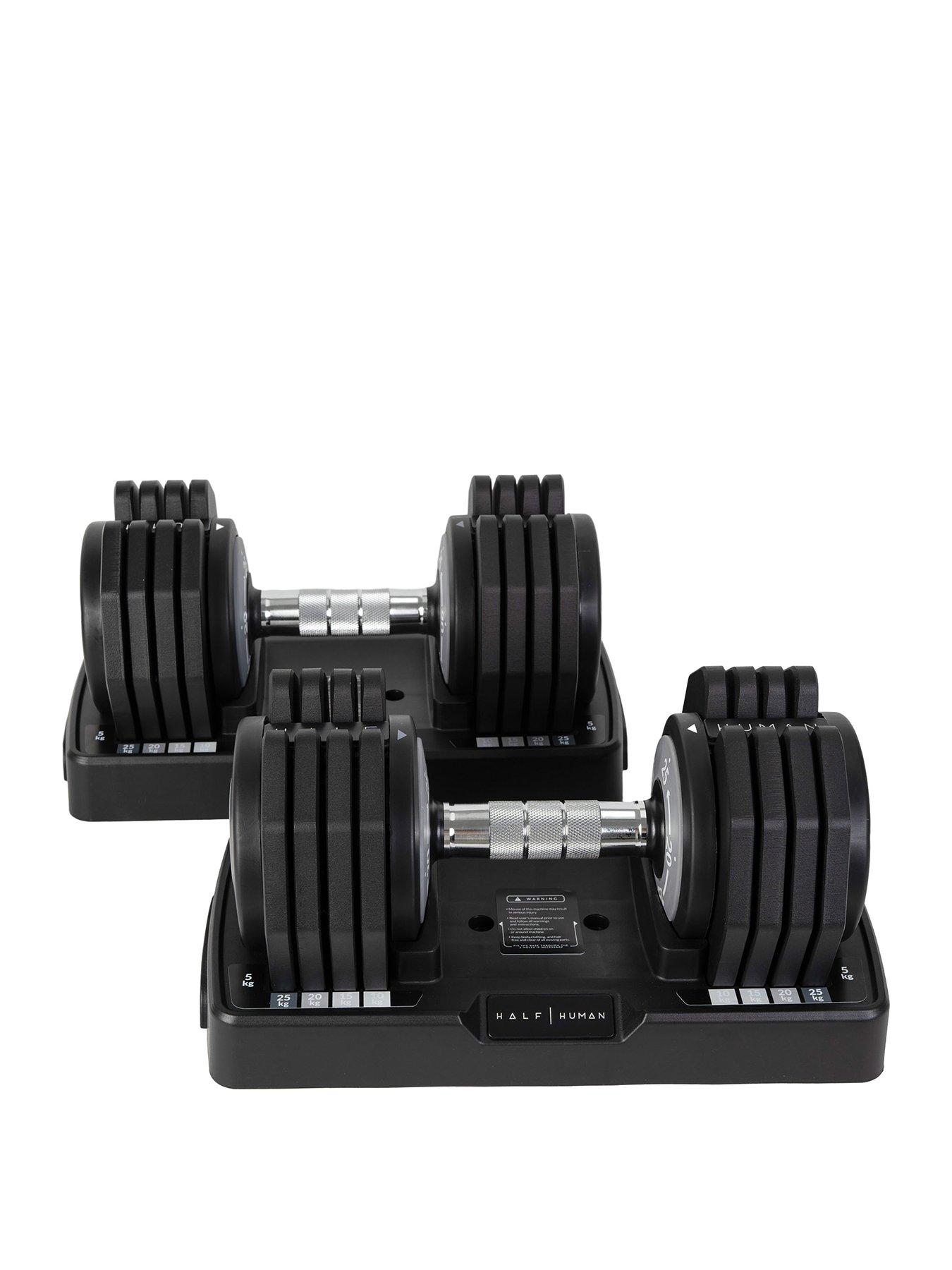 Half Human Adjustable Dumbbells (2 x 25kg)