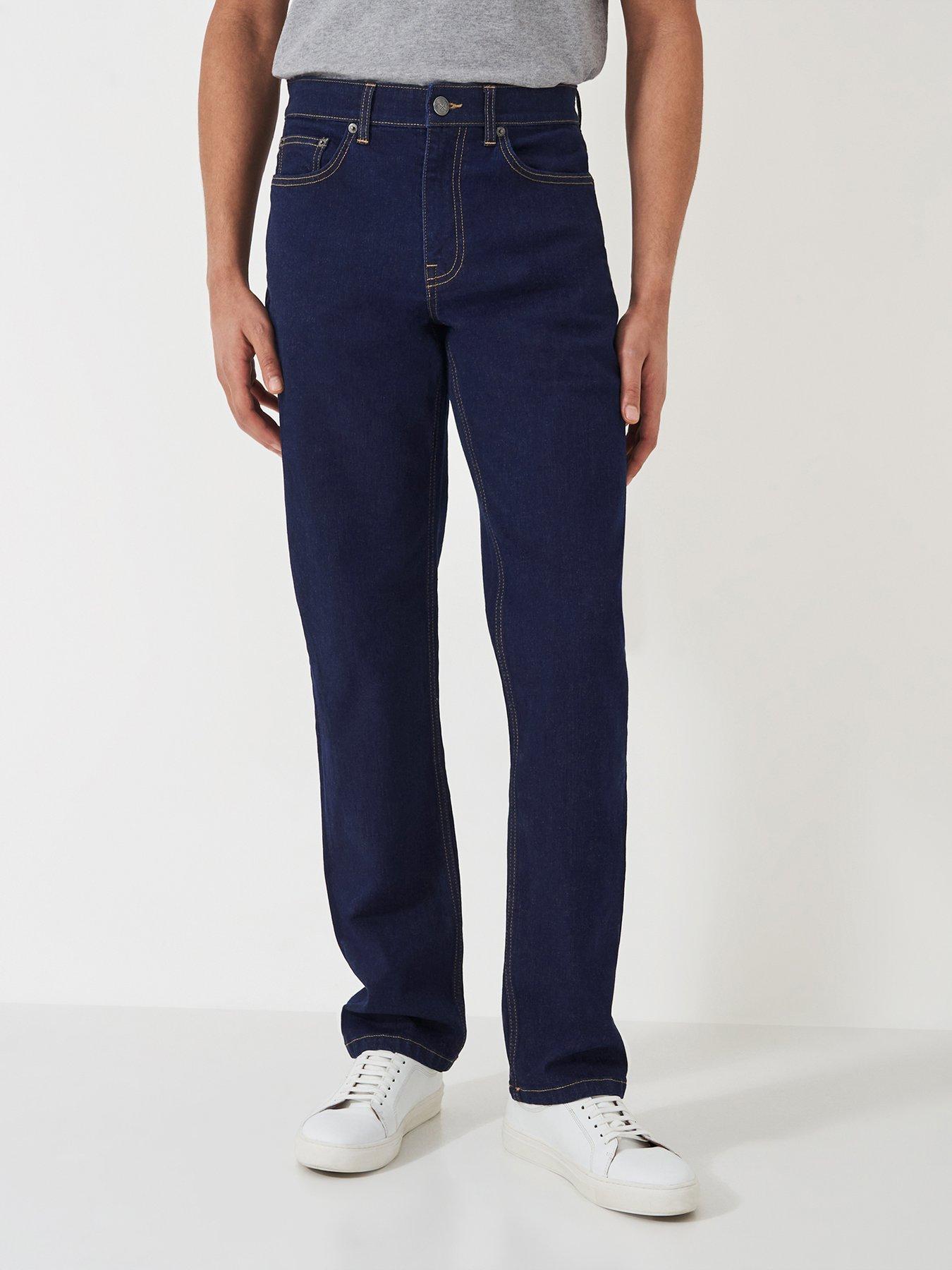 Everyday Straight Leg Jean With Stretch - Blue