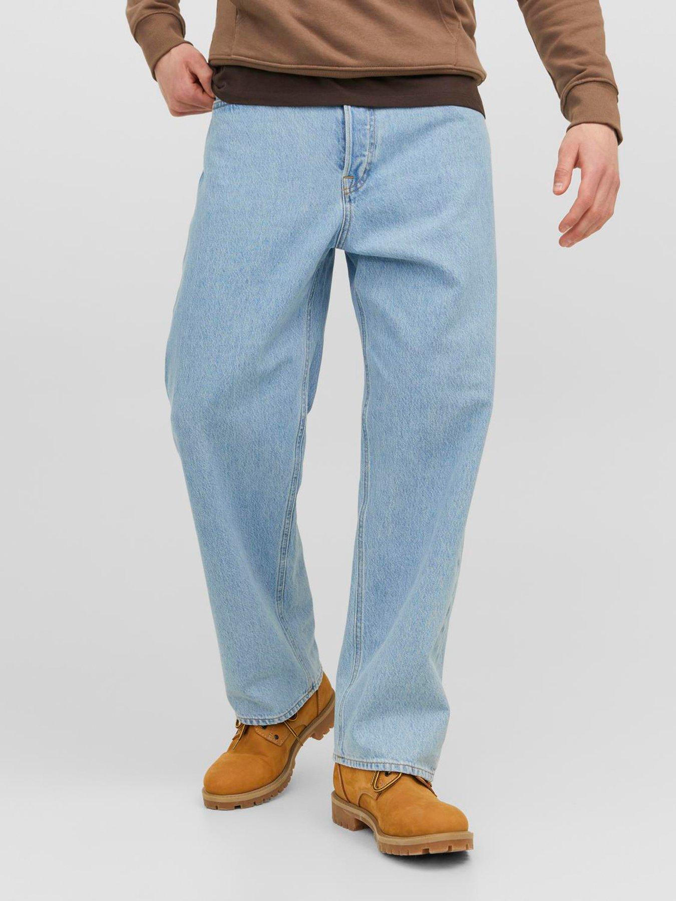 undefined Jack  &  Jones Alex Baggy Fit Jean - Light Wash