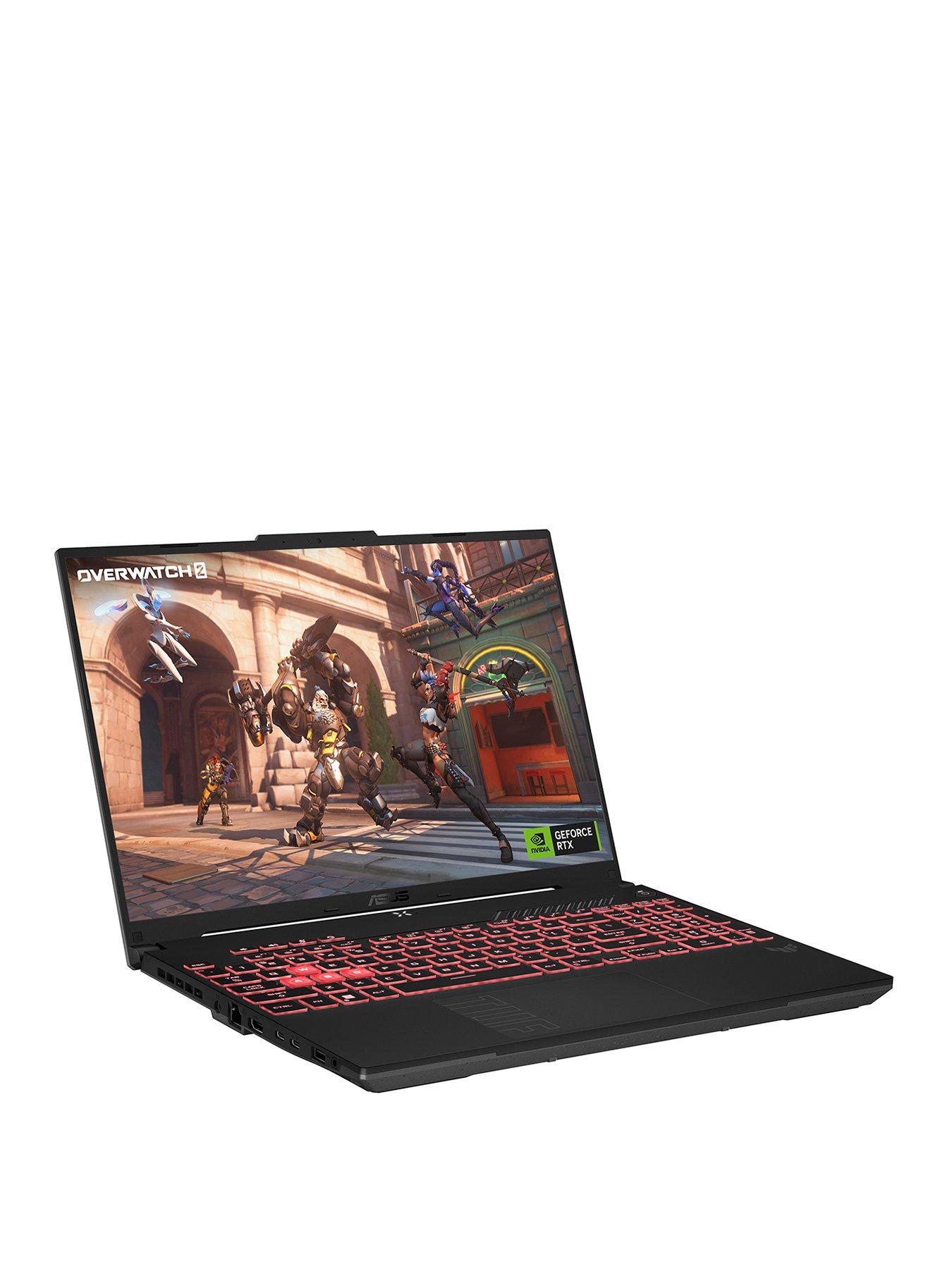  image of asus-tuf-gaming-a16-fa607pv-qt022w-laptop-16in-fhd-165hz-rtx-4060-amd-ryzen-9-16gb-ram-1tb-fast-ssd-storage