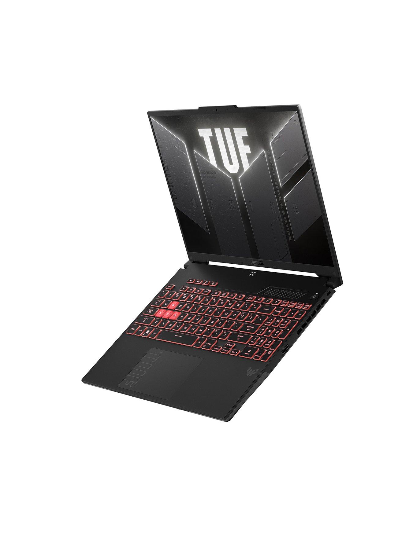  image of asus-tuf-gaming-a16-fa607pv-qt022w-laptop-16in-fhd-165hz-rtx-4060-amd-ryzen-9-16gb-ram-1tb-fast-ssd-storage