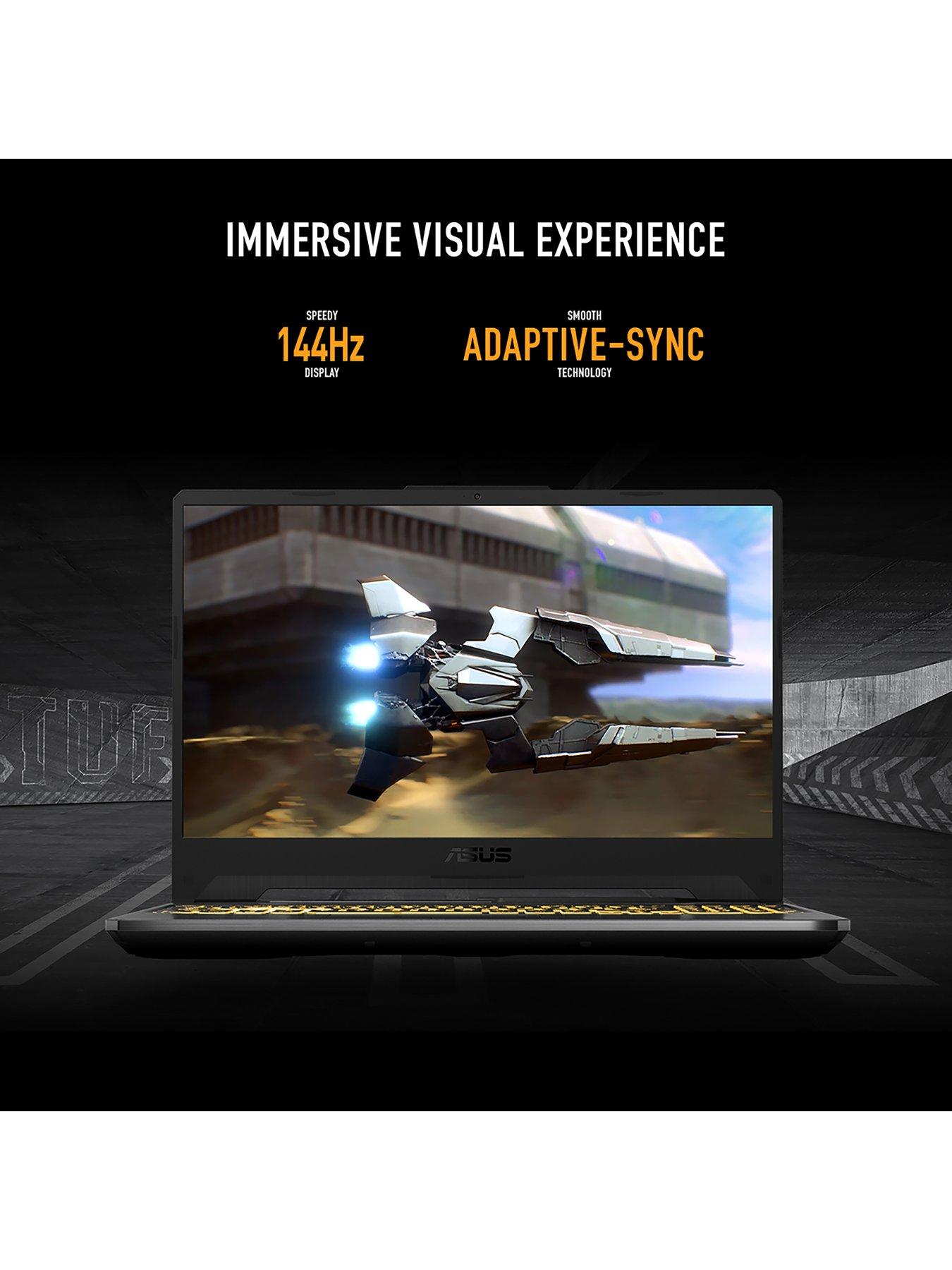  image of asus-tuf-gaming-a15-laptop-156in-fhd-144hz-rtx-2050-amd-ryzen-5-16gb-ram-512gb-ssdnbspfa506nf-hn007w
