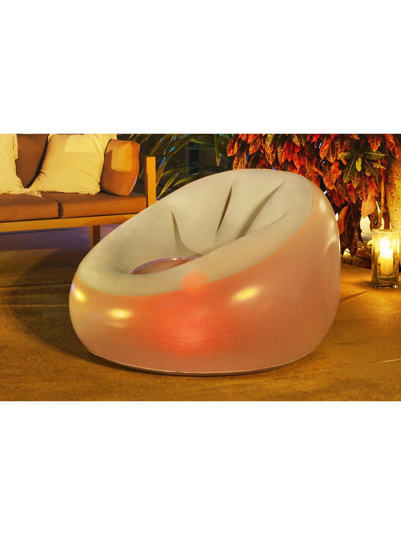  image of lay-z-spa-luxury-inflatable-led-chair