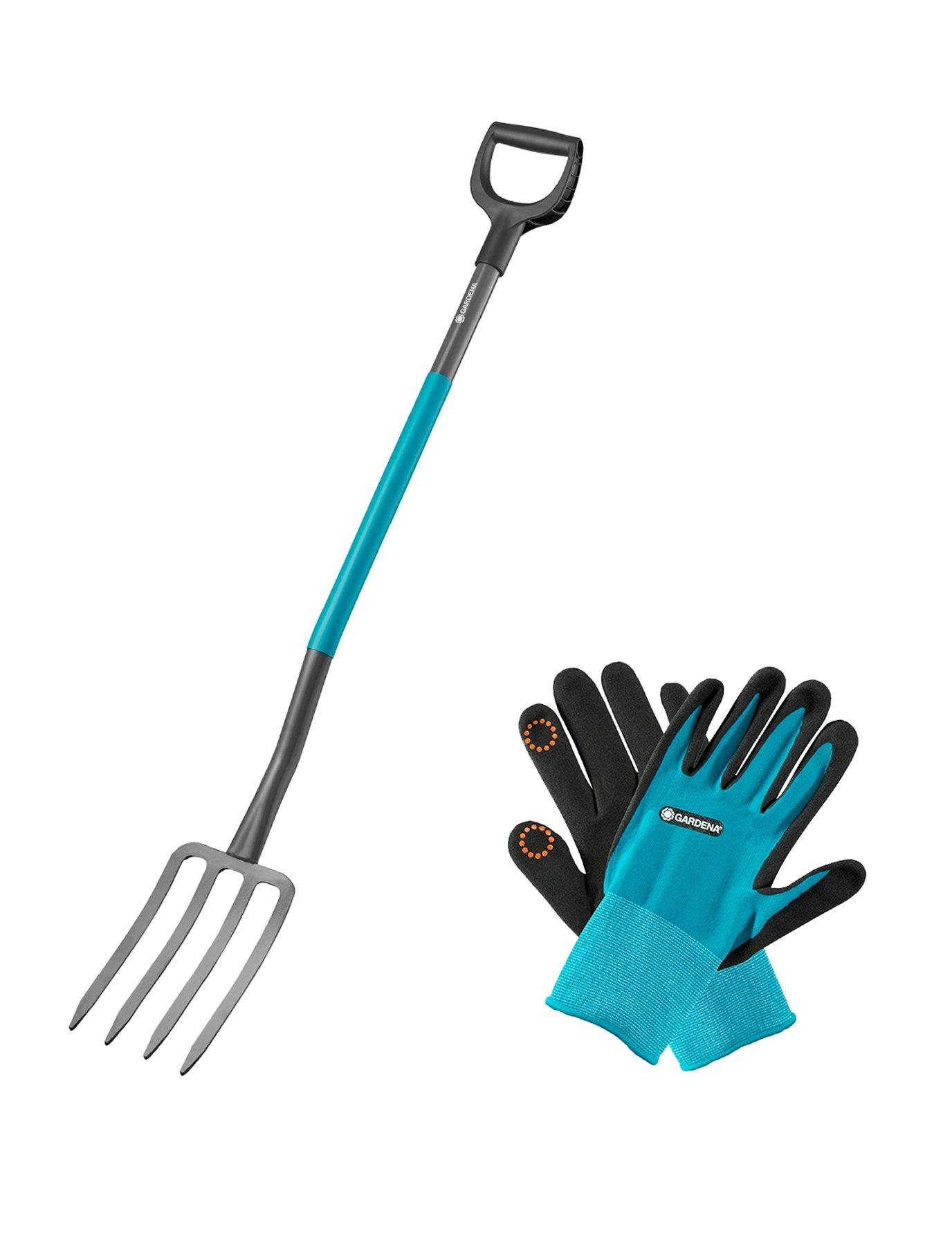 Image 1 of 5 of Gardena ClassicLine Digging Fork + Gloves
