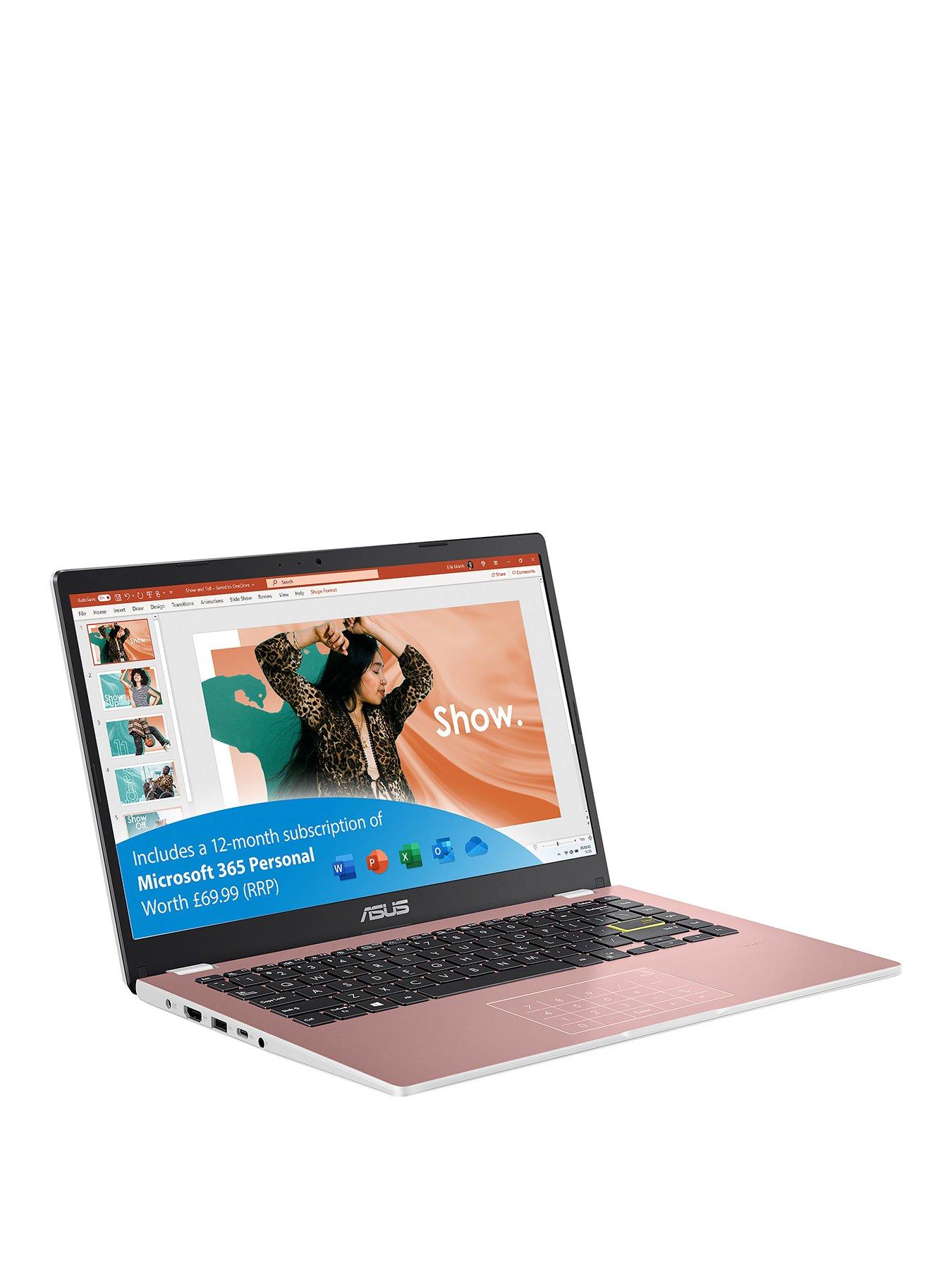 asus-e410ka-ek592ws-laptop-14in-fhdnbspintel-celeron-4gb-ramnbsp128gbnbspssd-pink