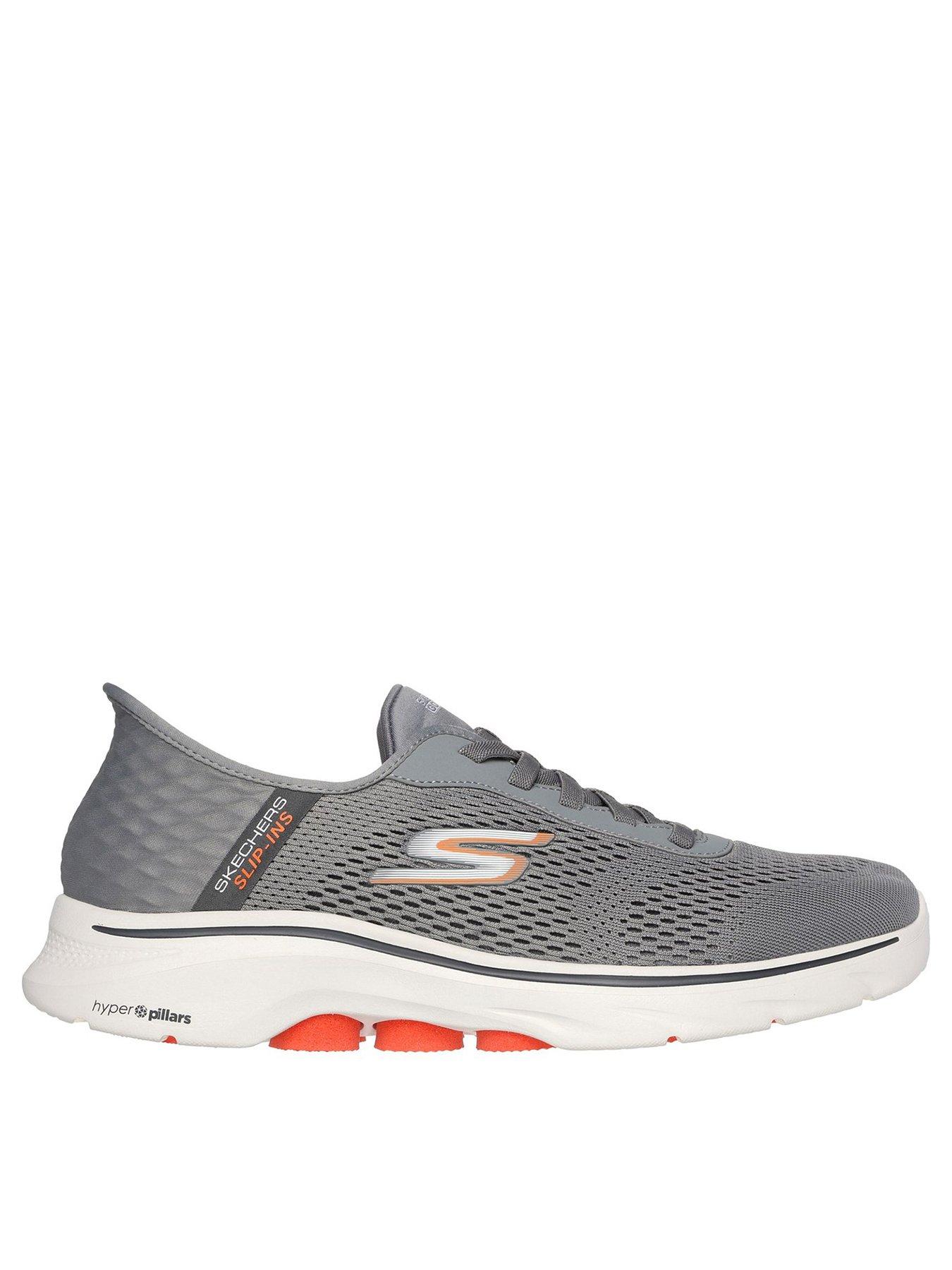 Skechers Go Walk 7 Free Hand 2 Trainers Grey Grey