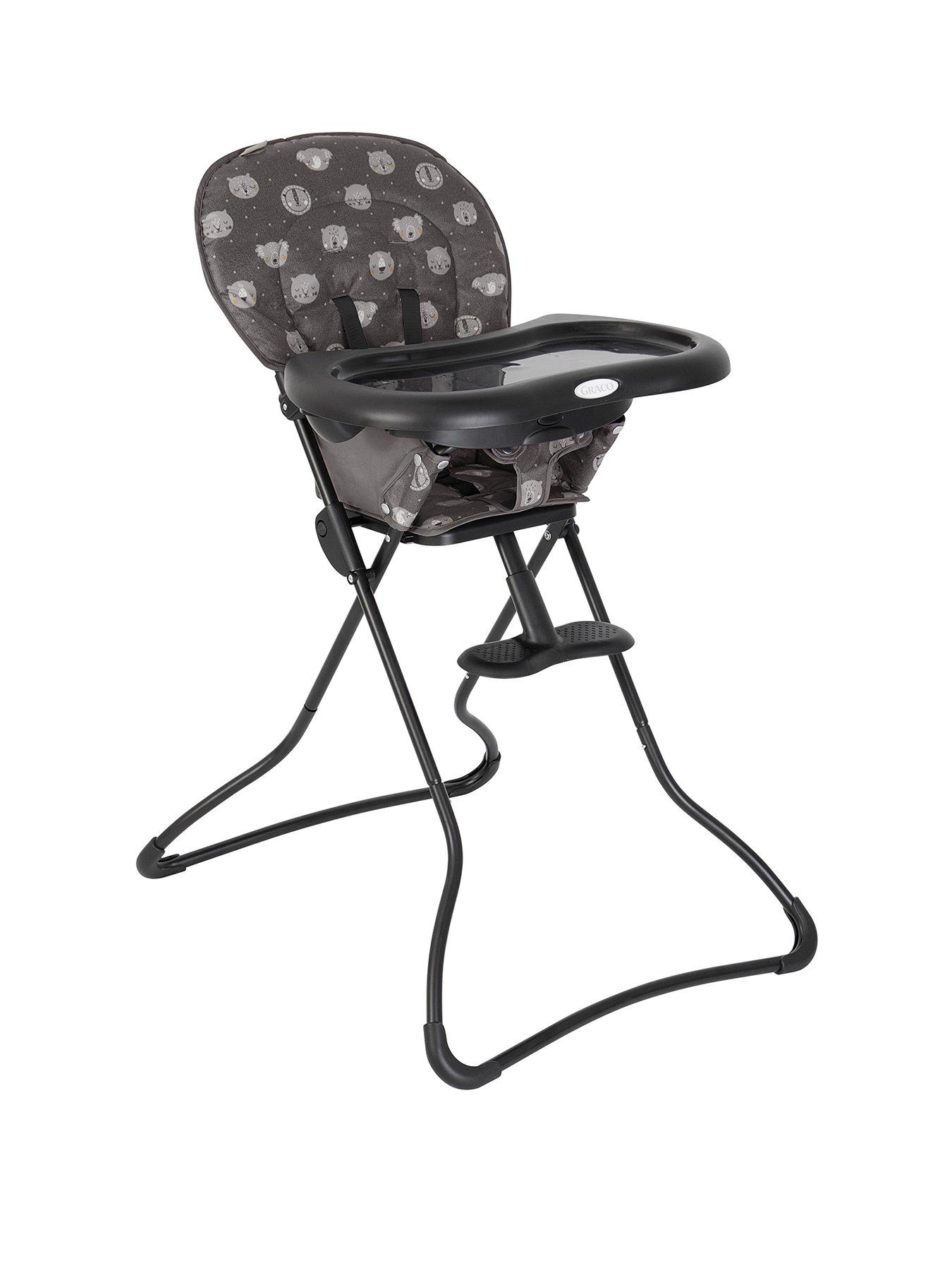 Image 1 of 6 of Graco Snack N Stow Highchair - Sleepy Heads