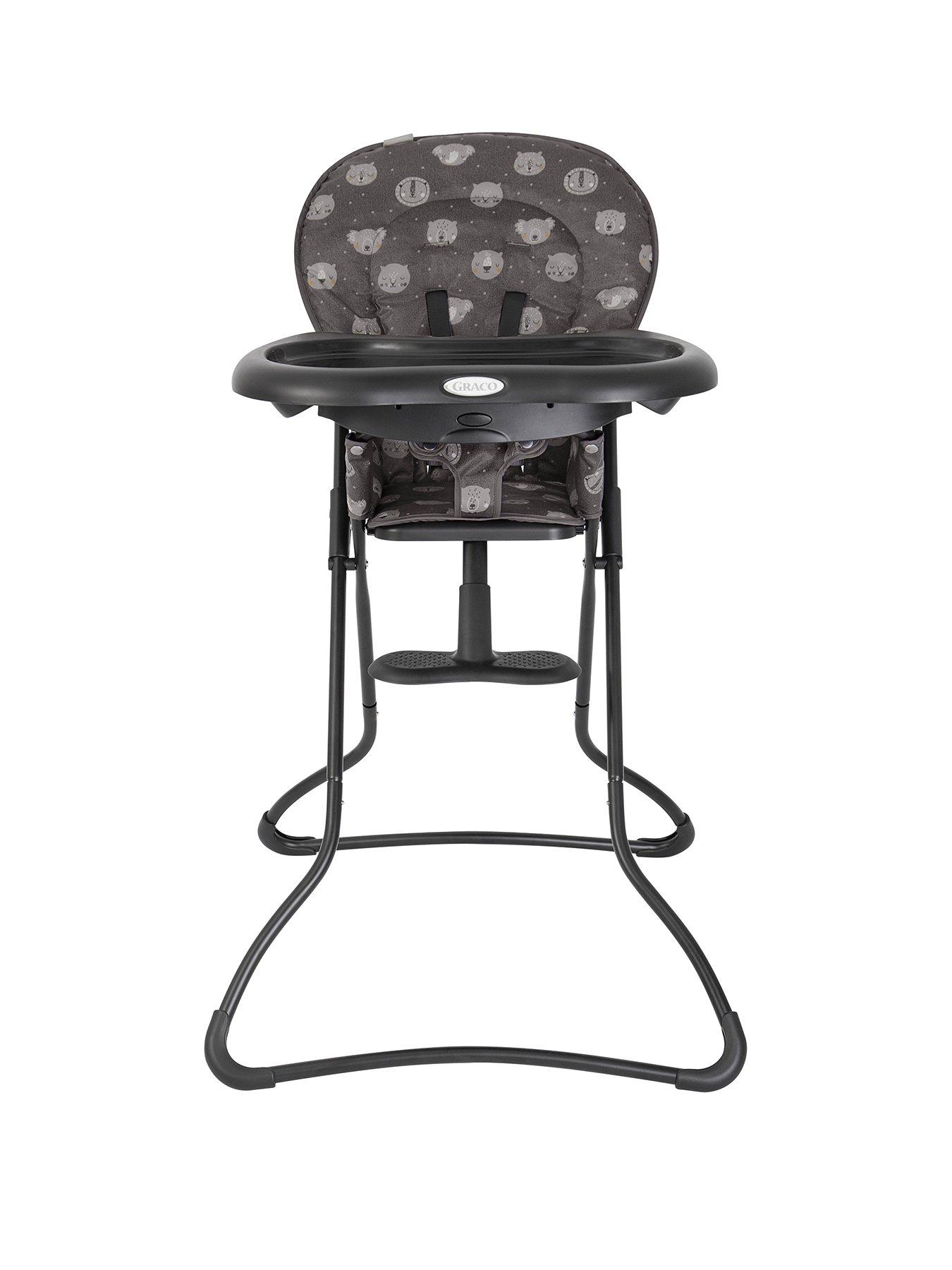 Image 2 of 6 of Graco Snack N Stow Highchair - Sleepy Heads