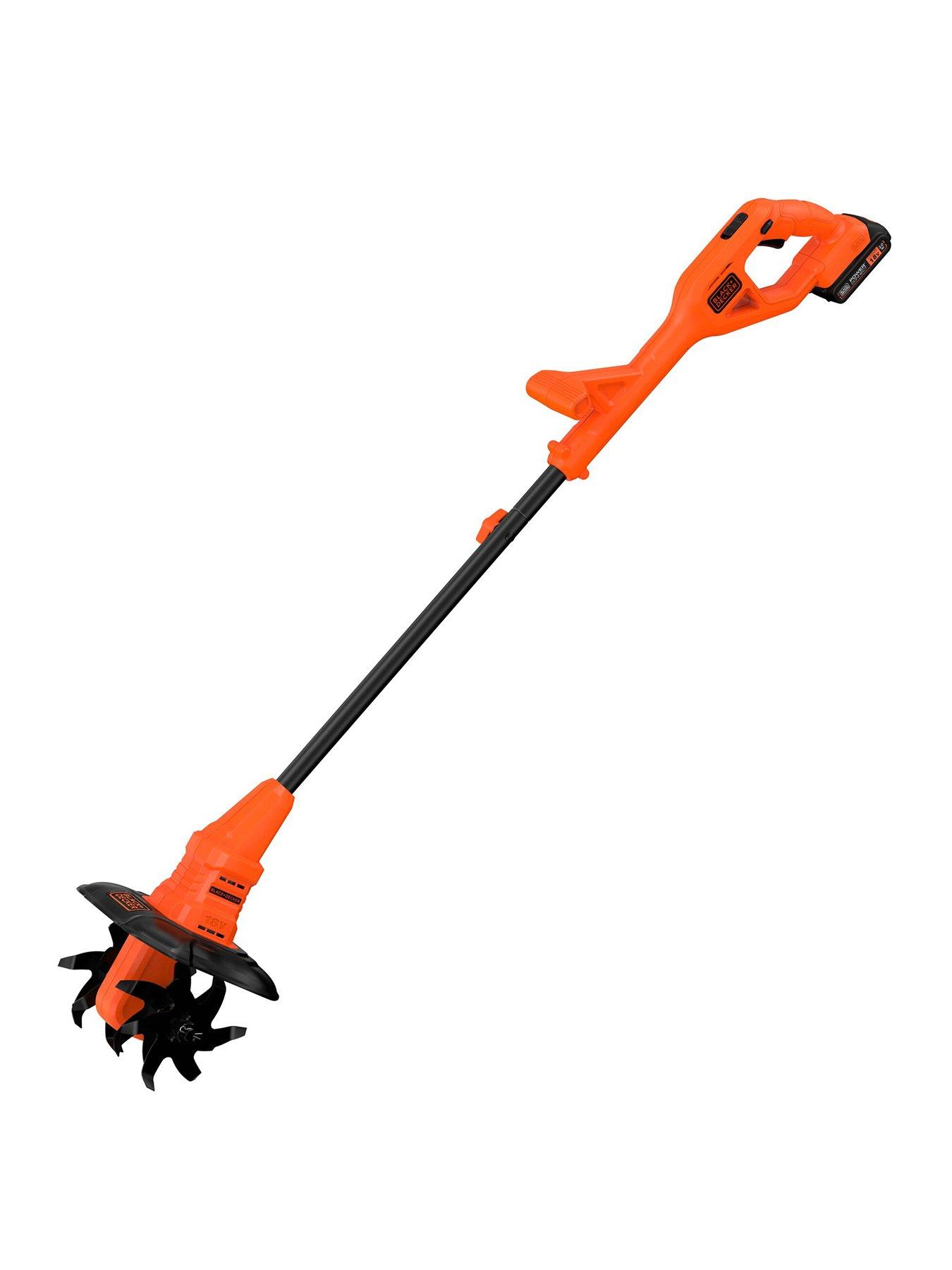 Image 1 of 5 of Black & Decker 18V Tiller with 2.0Ah Battery