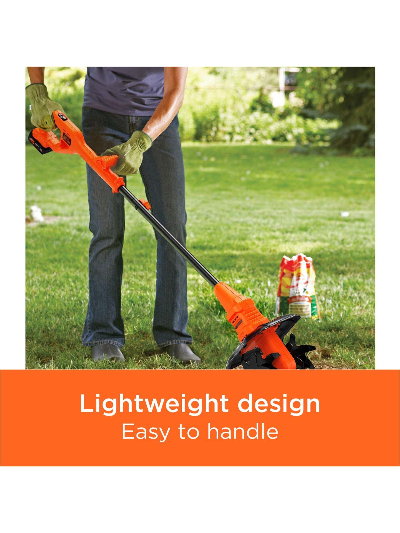 Image 3 of 5 of Black & Decker 18V Tiller with 2.0Ah Battery