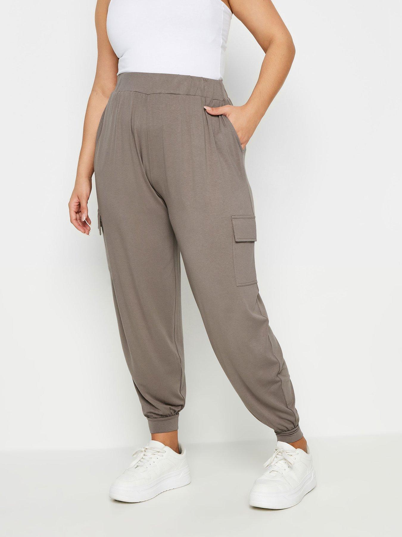undefined Curve Harem Cargos - Brown