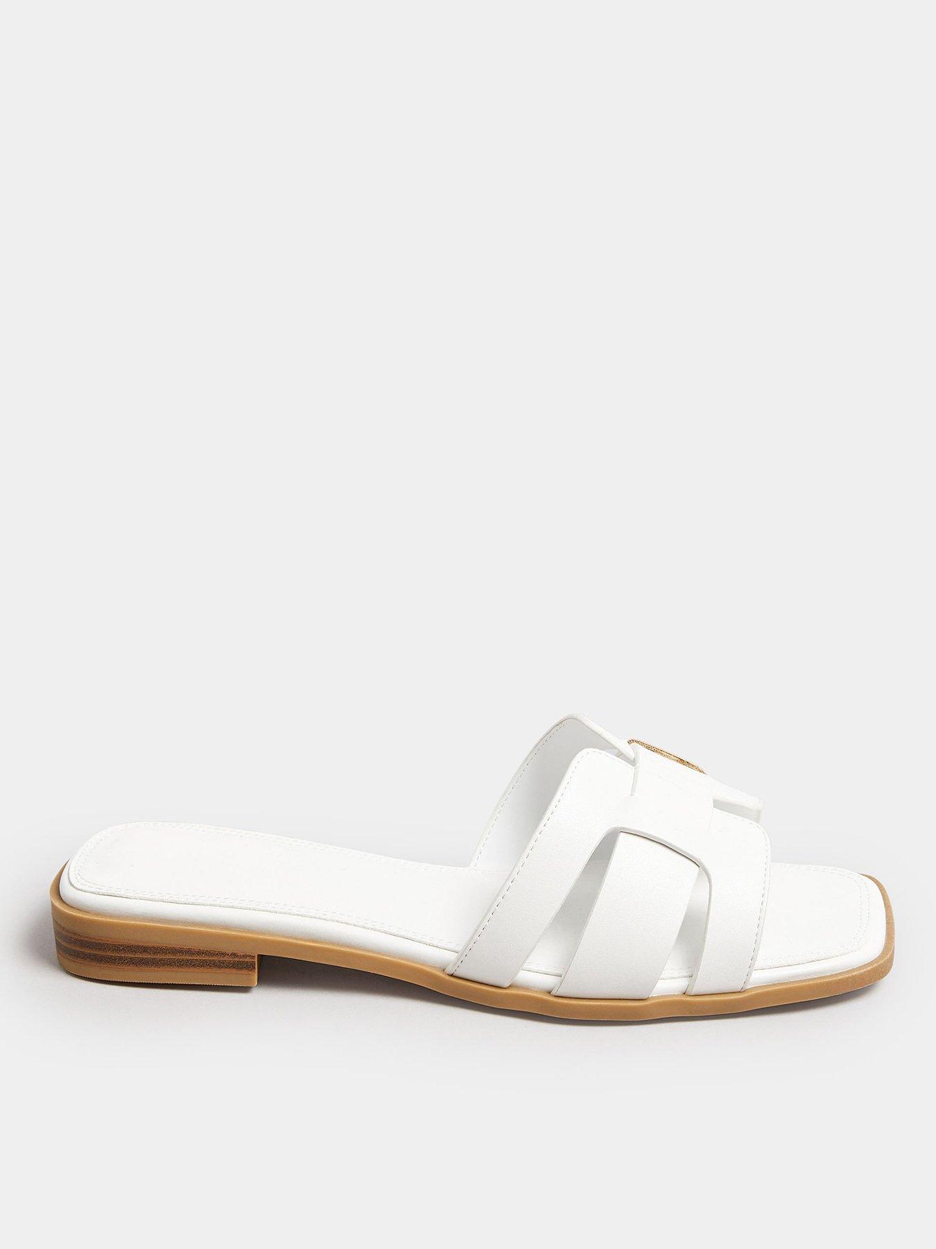  image of yours-extra-wide-fit-cut-out-mule-white