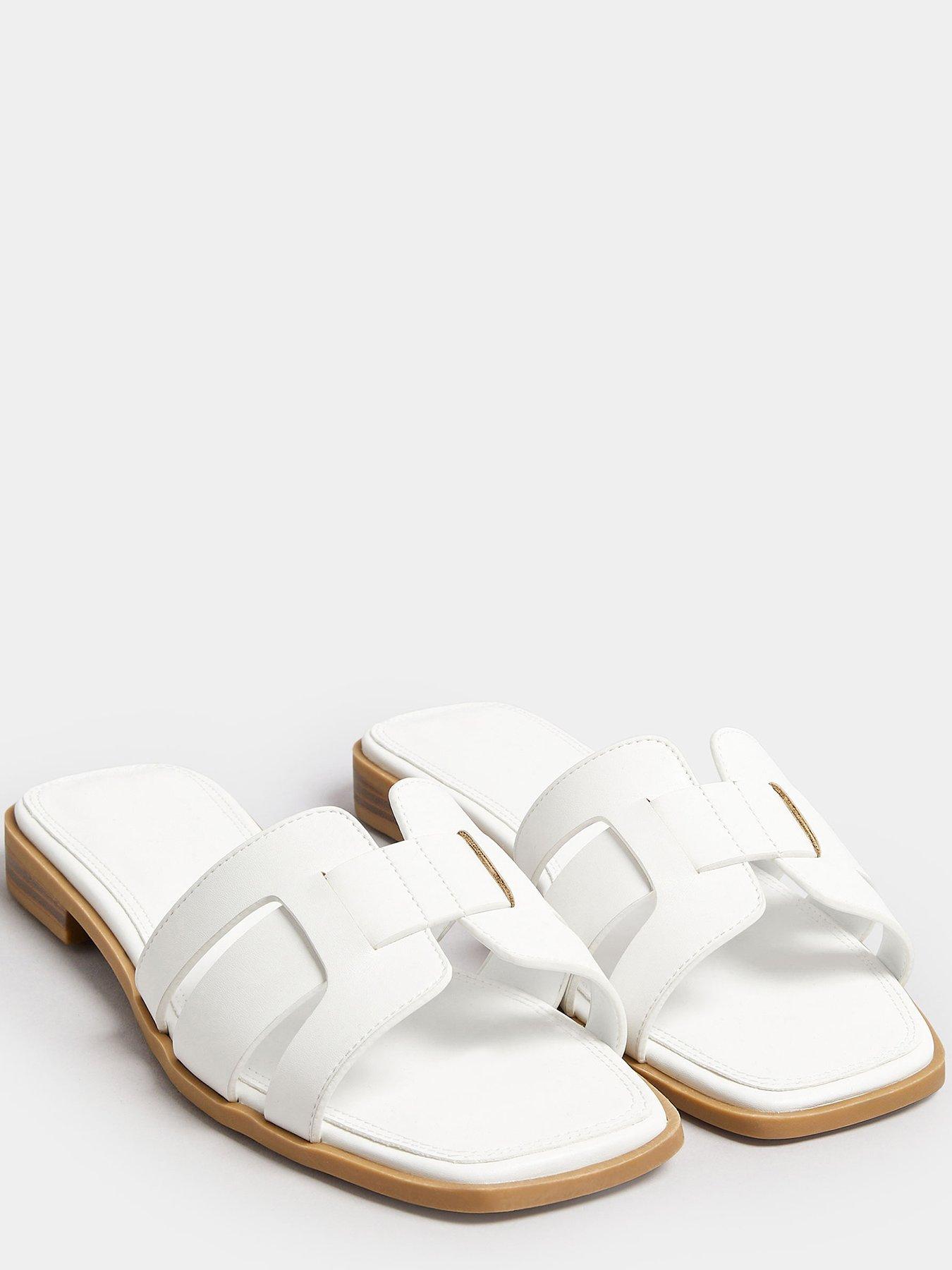  image of yours-extra-wide-fit-cut-out-mule-white