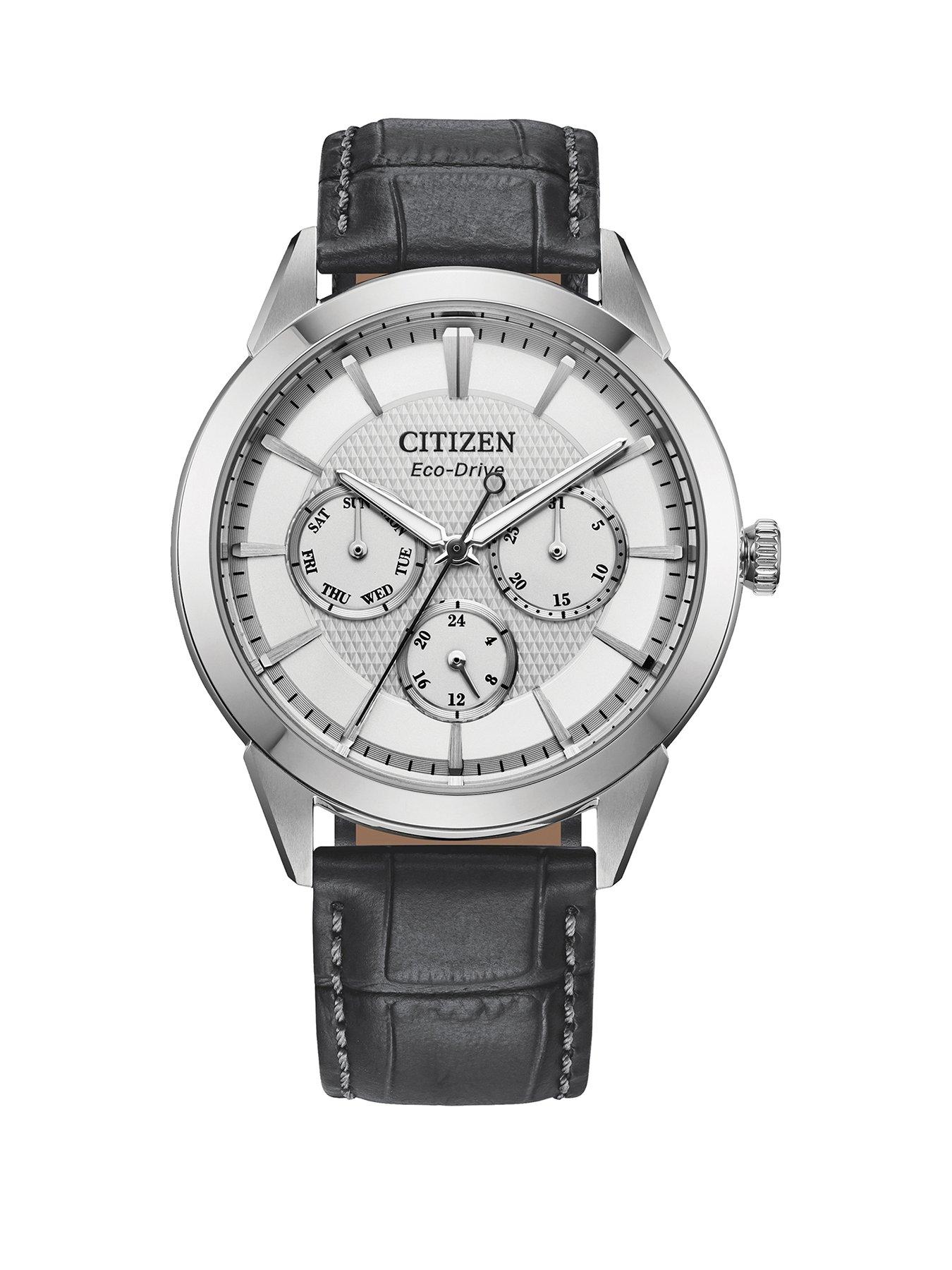 undefined Gents Rolan Eco-Drive Strap Multifunction Watch
