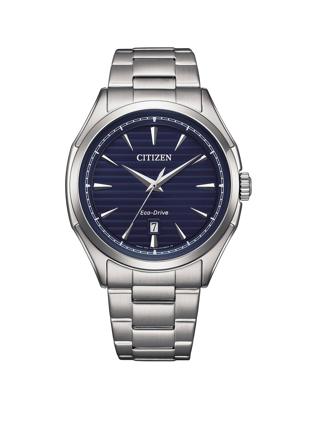 undefined Gents Ring Solar Eco-Drive Bracelet Strap Watch