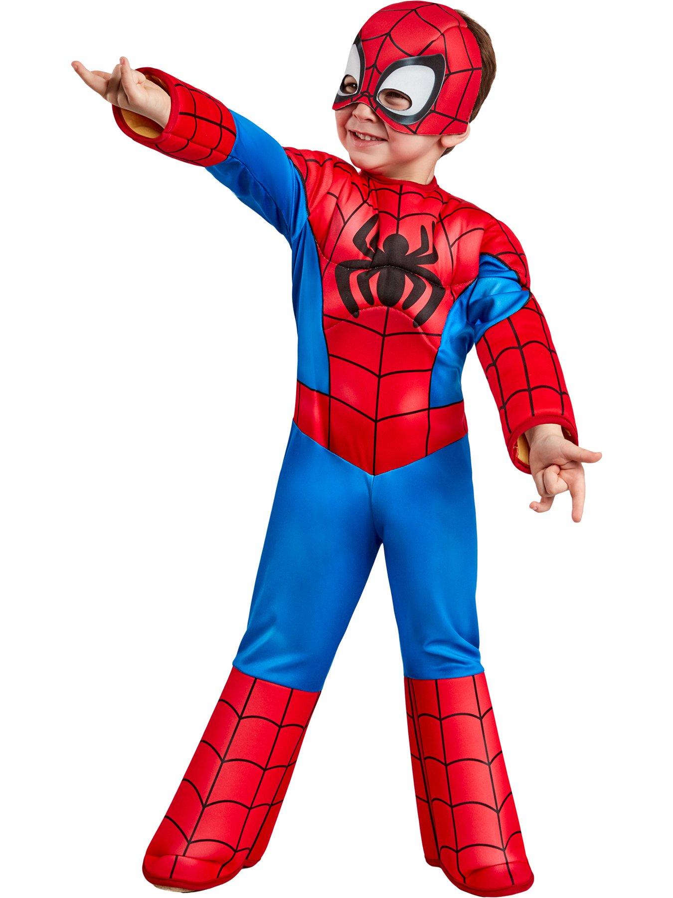 Image 1 of 5 of Spiderman Deluxe Spider-man Costume