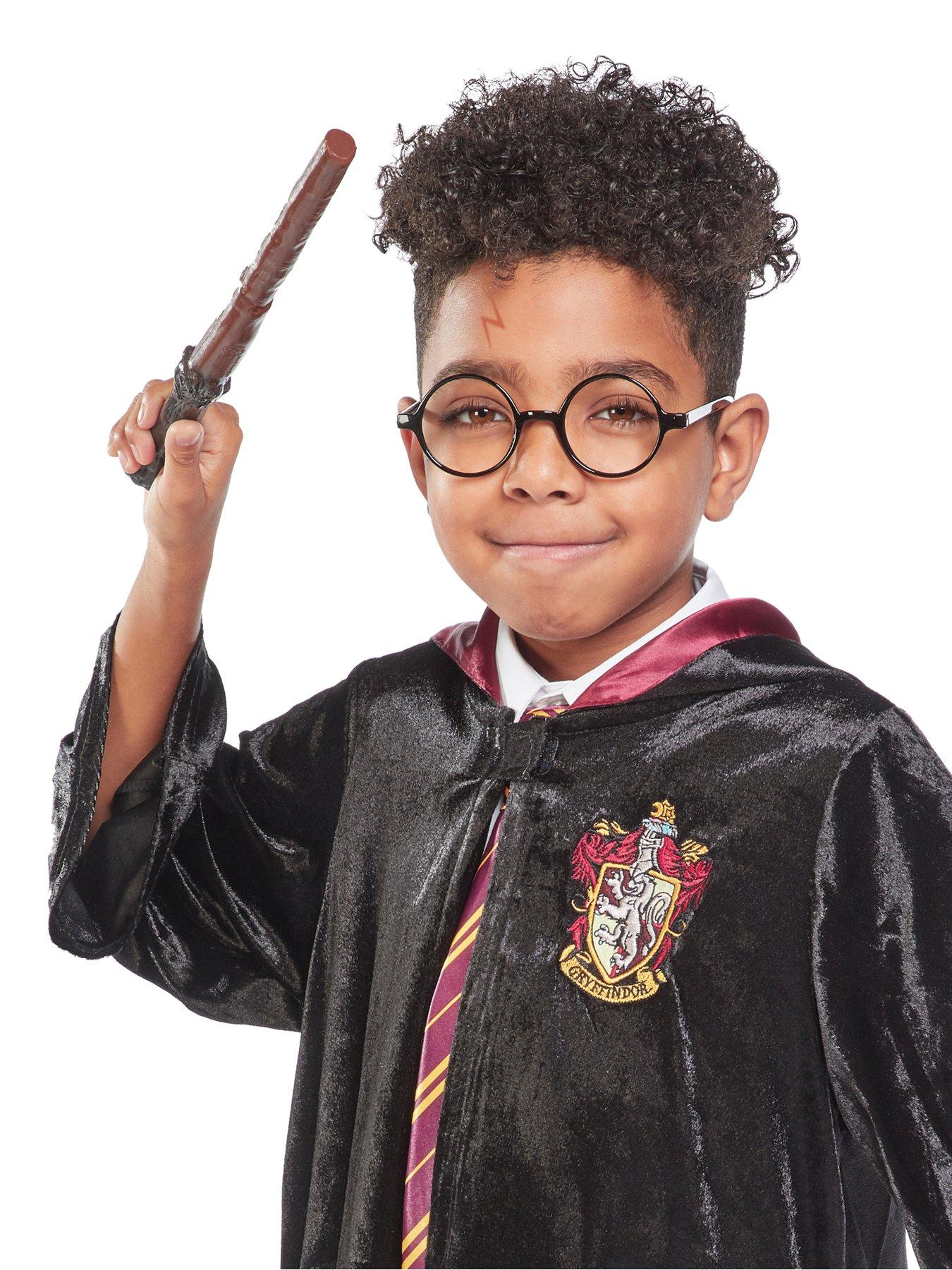  image of harry-potter-harry-potter-blister-kit-wand-amp-glasses-fancy-dress-accessories