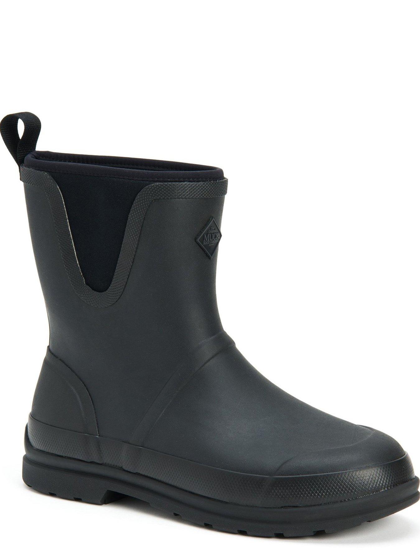 Image 2 of 5 of Muck Boots Mens Originals Pull On Mid Boot- Black