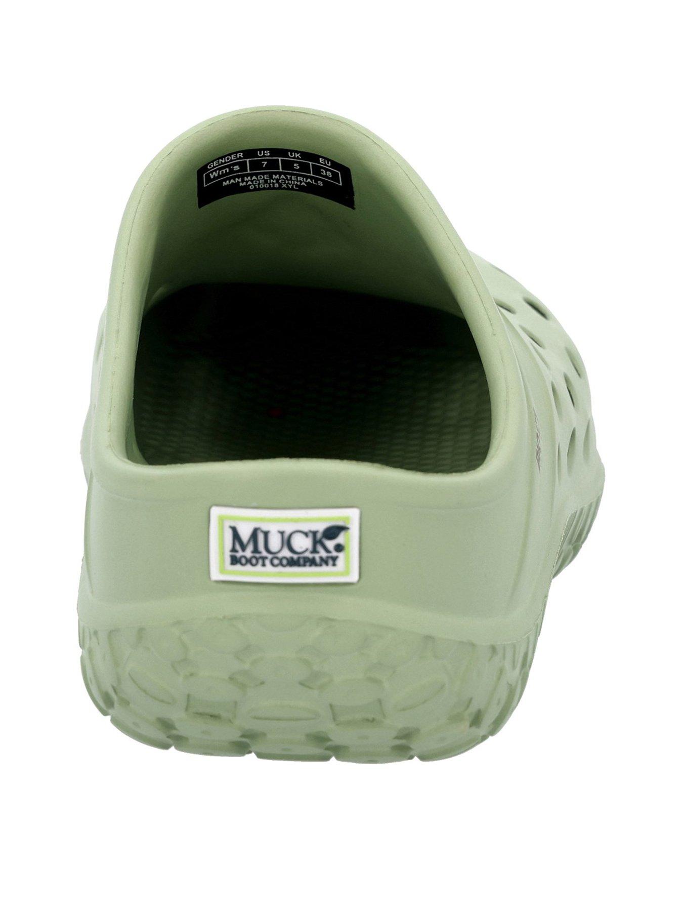  image of muck-boots-ladies-muckster-lite-clog-green