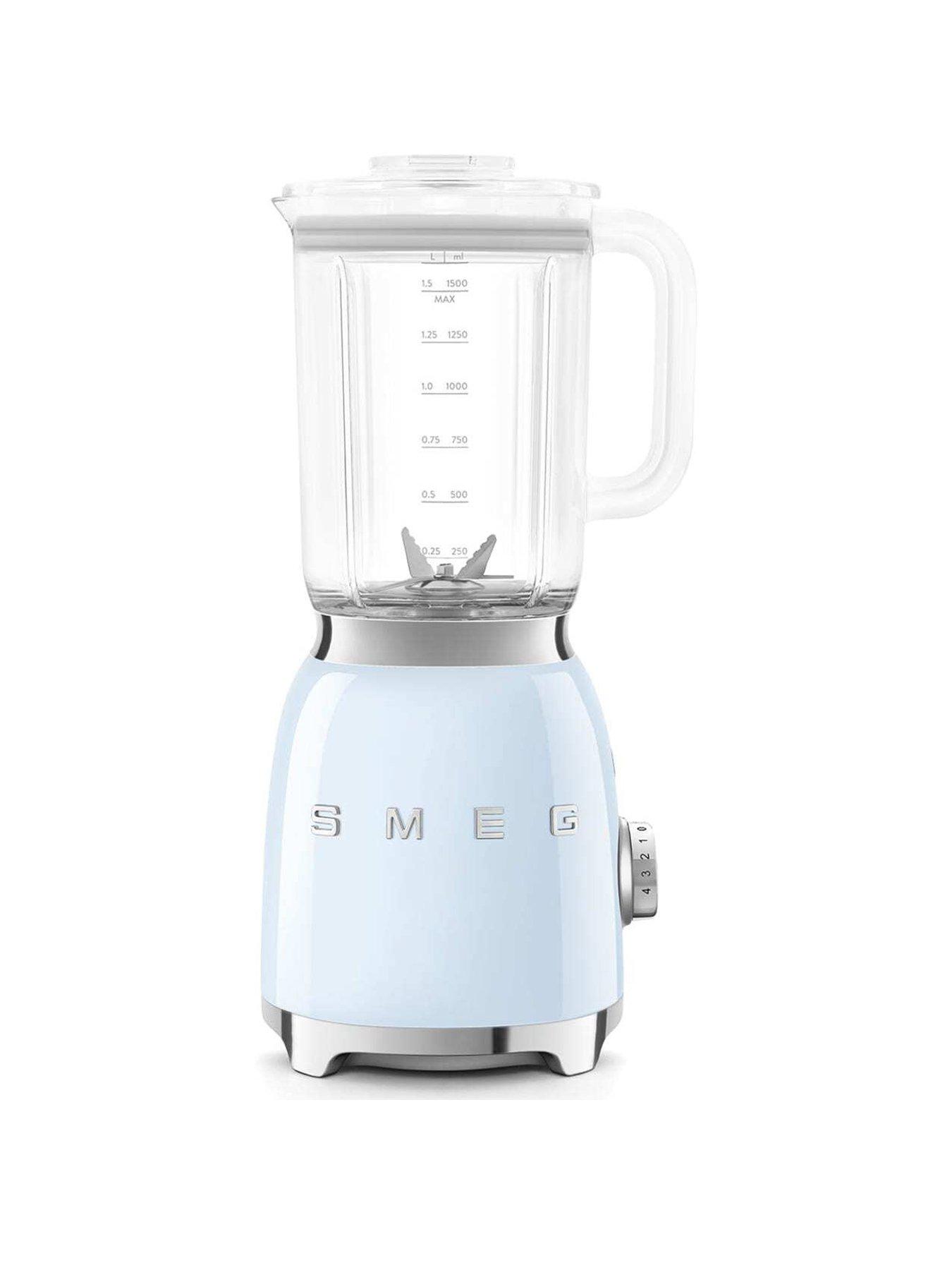 undefined BLF03 Retro Style Jug Blender, 1.5 Litre, 800W - Pastel Blue