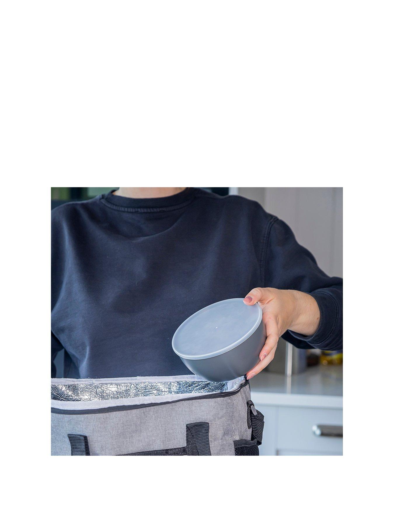 Image 2 of 7 of KitchenAid 4pc Meal Prep Bowl Set with Lids - Charcoal Grey
