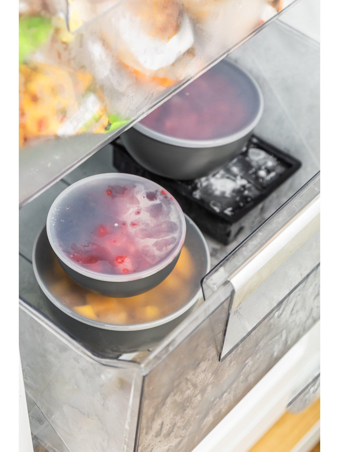 Image 3 of 7 of KitchenAid 4pc Meal Prep Bowl Set with Lids - Charcoal Grey