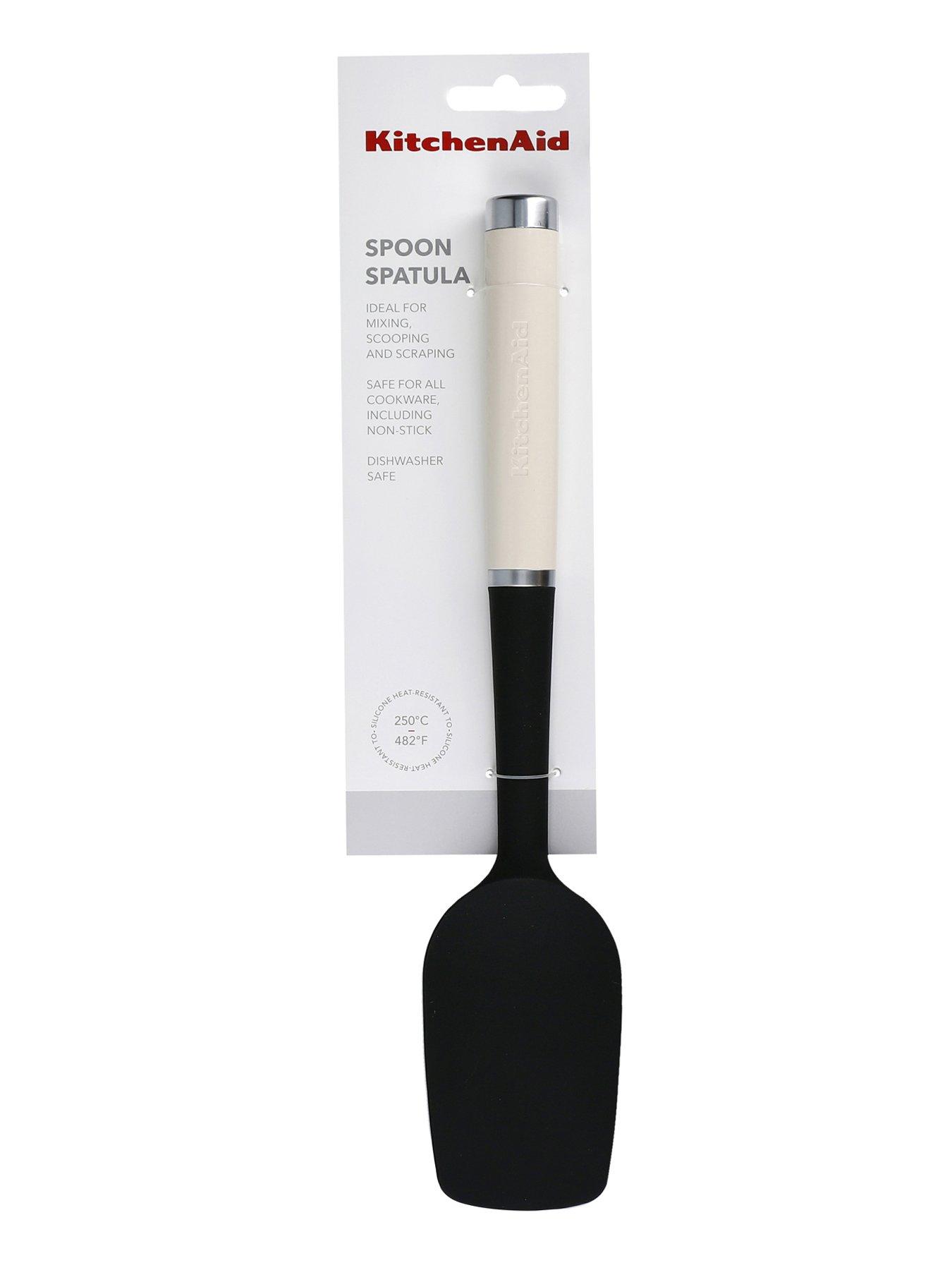  image of kitchenaid-core-spoon-spatula-in-almond-cream