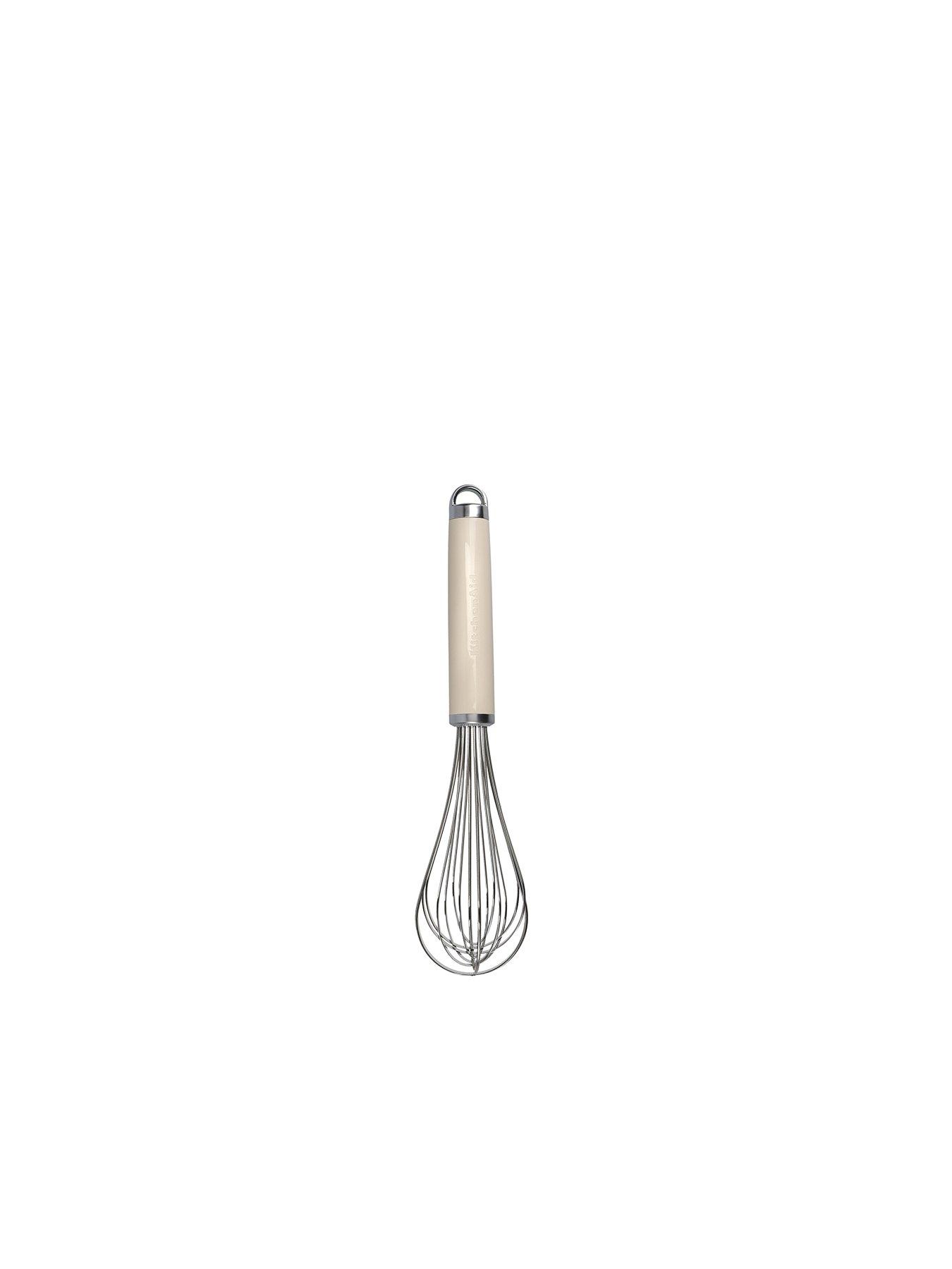  image of kitchenaid-stainless-steel-whisk-almond-cream