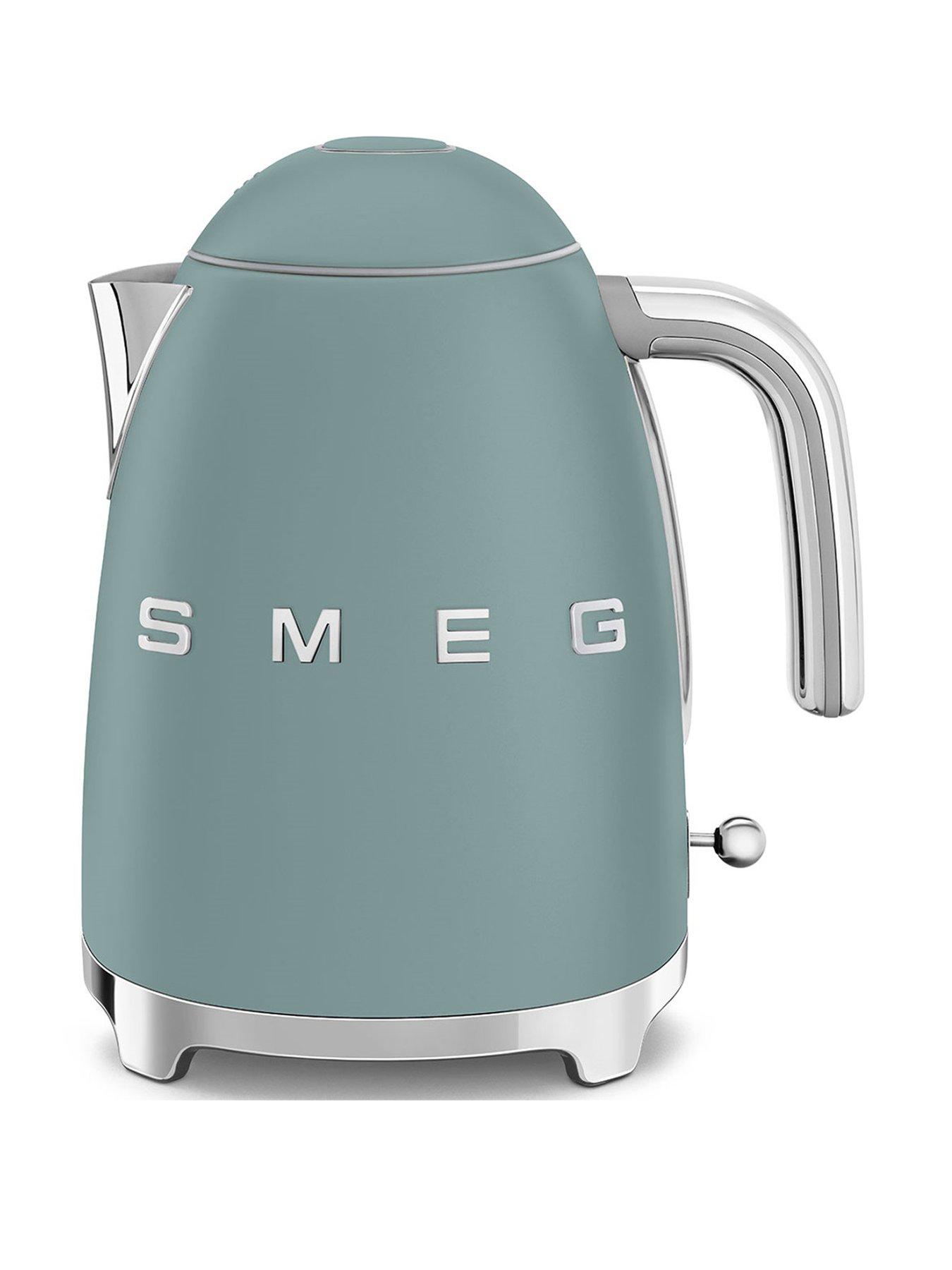 Smeg KLF03 Retro Style Jug Kettle, 300W, 1.7L - Matte Emerald Green