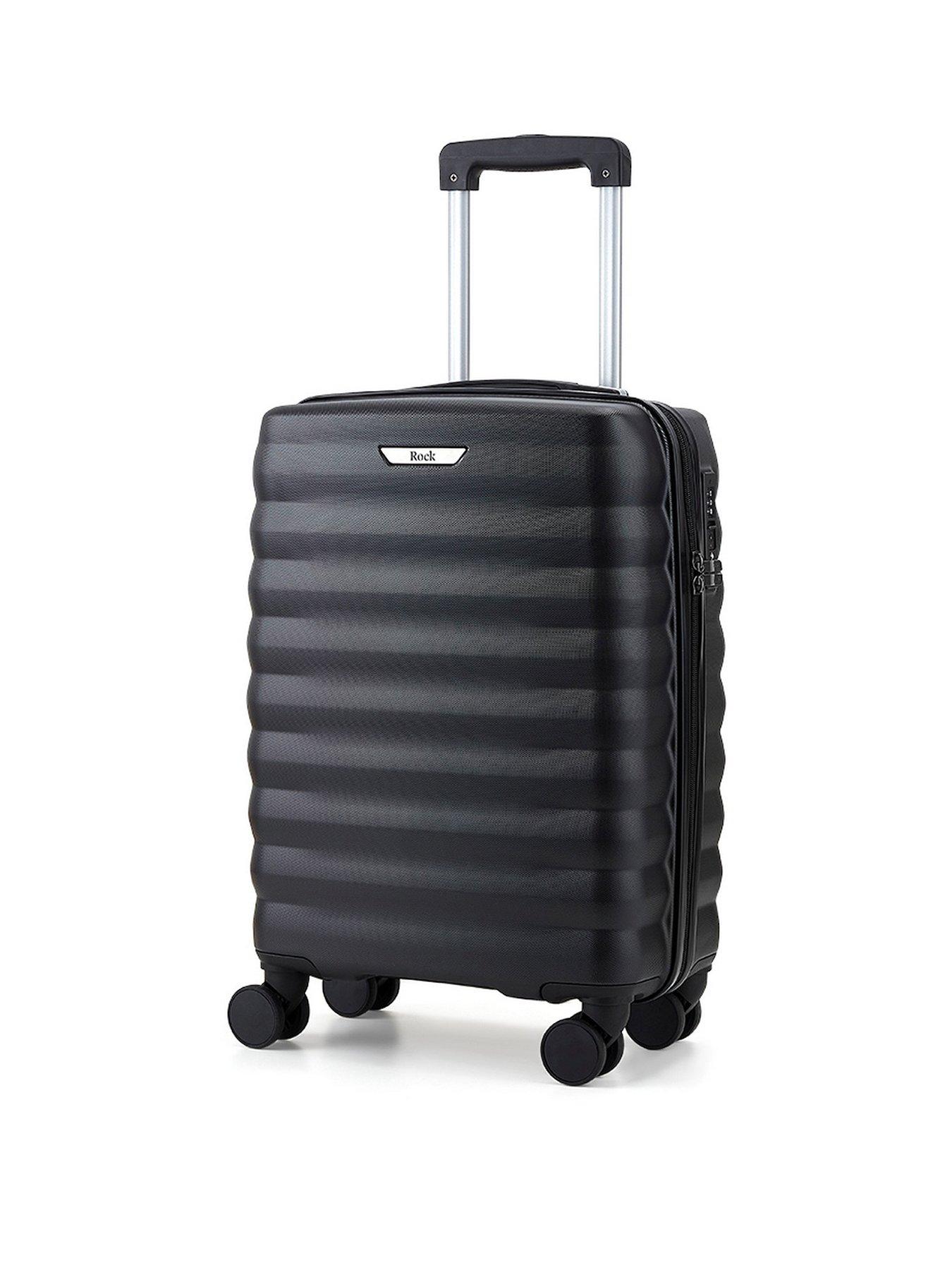 undefined Berlin 8 Wheel Hardshell Small Cabin Suitcase - Black