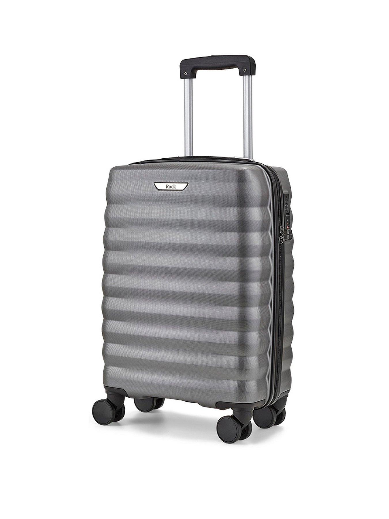 Berlin 8 Wheel Hardshell Small Cabin Suitcase Charcoal