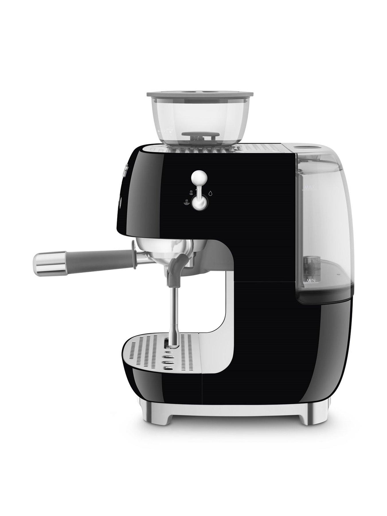  image of smeg-egf03-retro-style-espresso-coffee-machine-with-grinder-24l-1650w-black