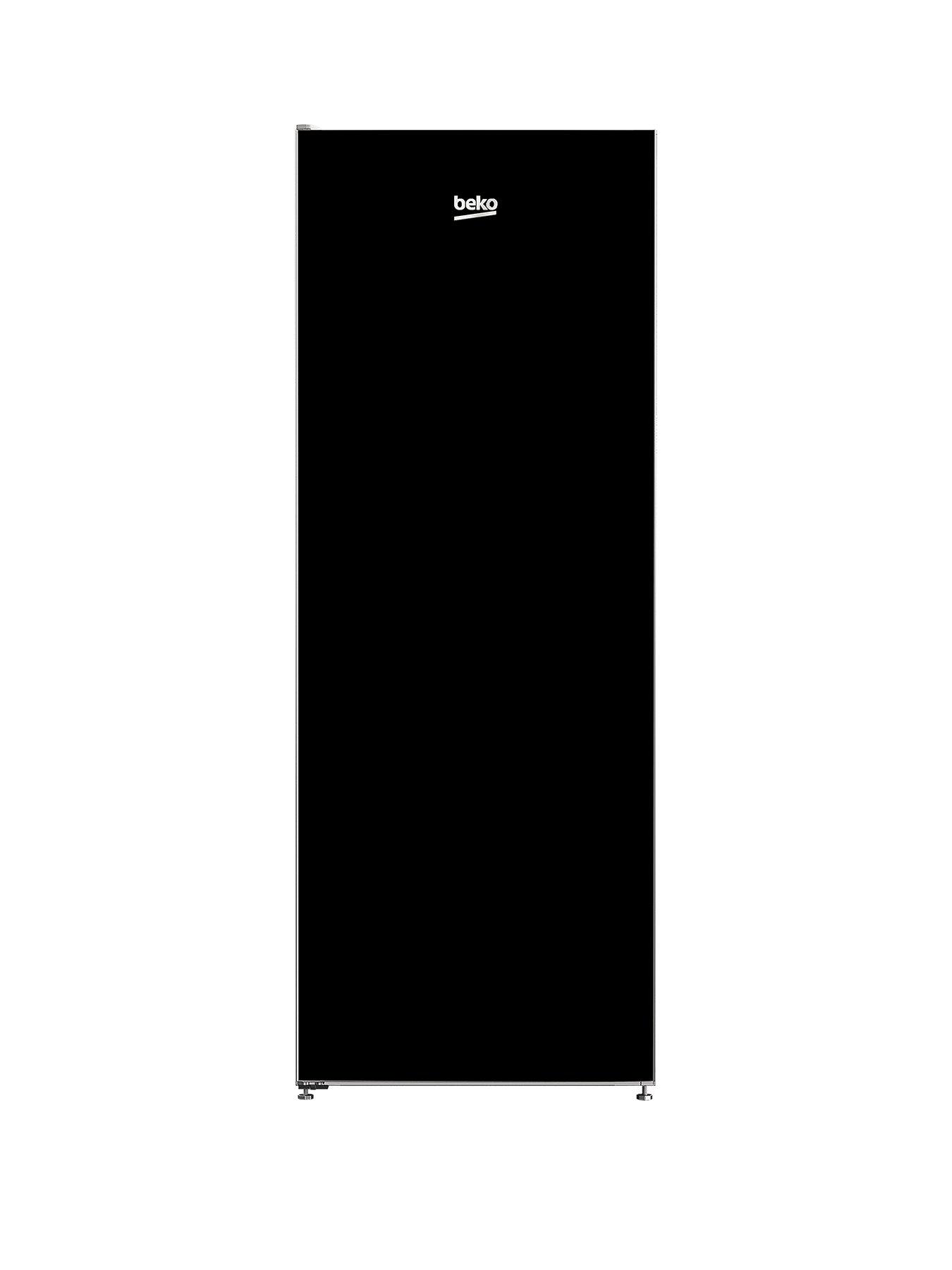 front image of beko-ffg4545b-54cm-widenbspfrost-free-upright-freezer-black