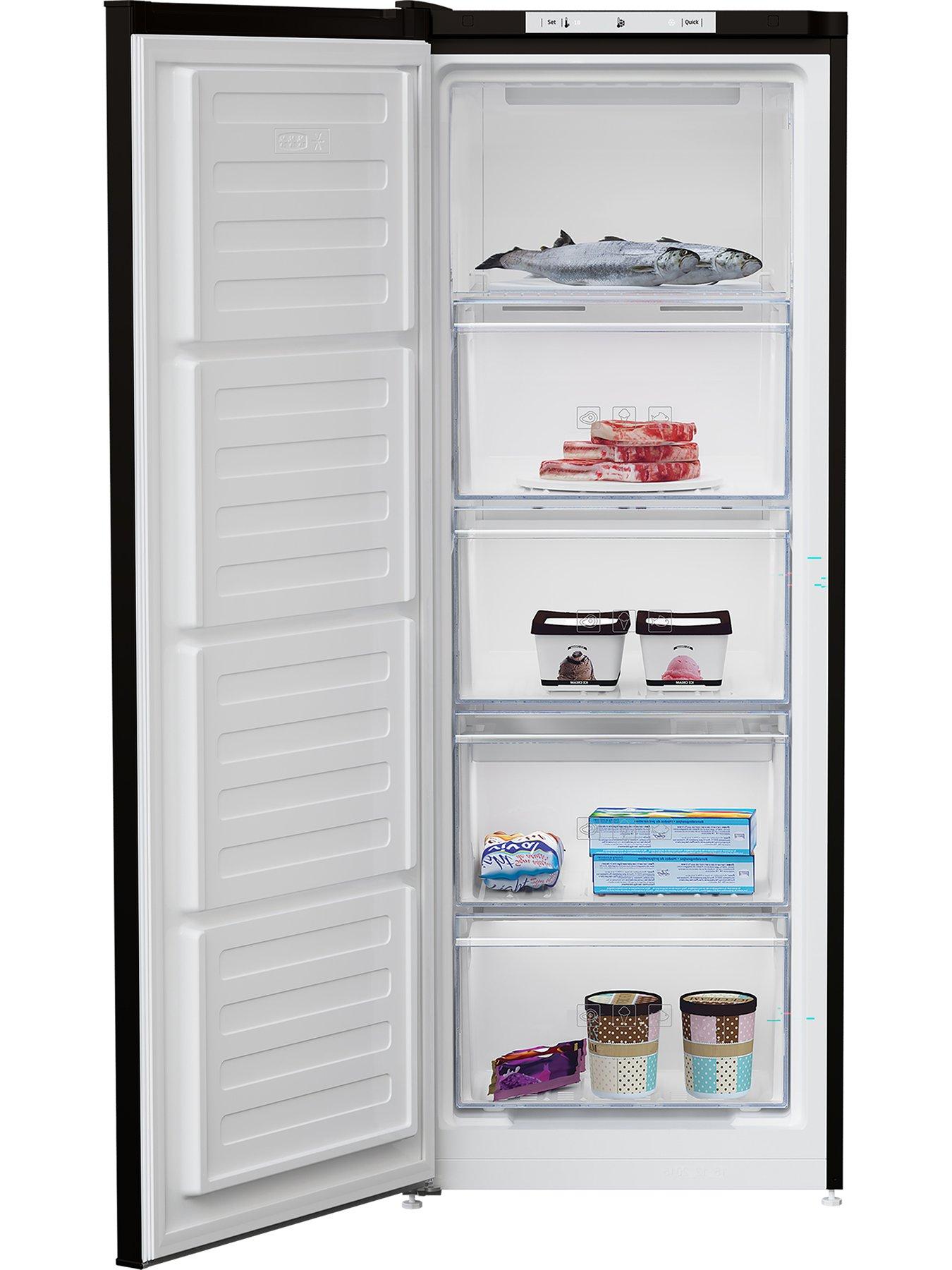 stillFront image of beko-ffg4545b-54cm-widenbspfrost-free-upright-freezer-black