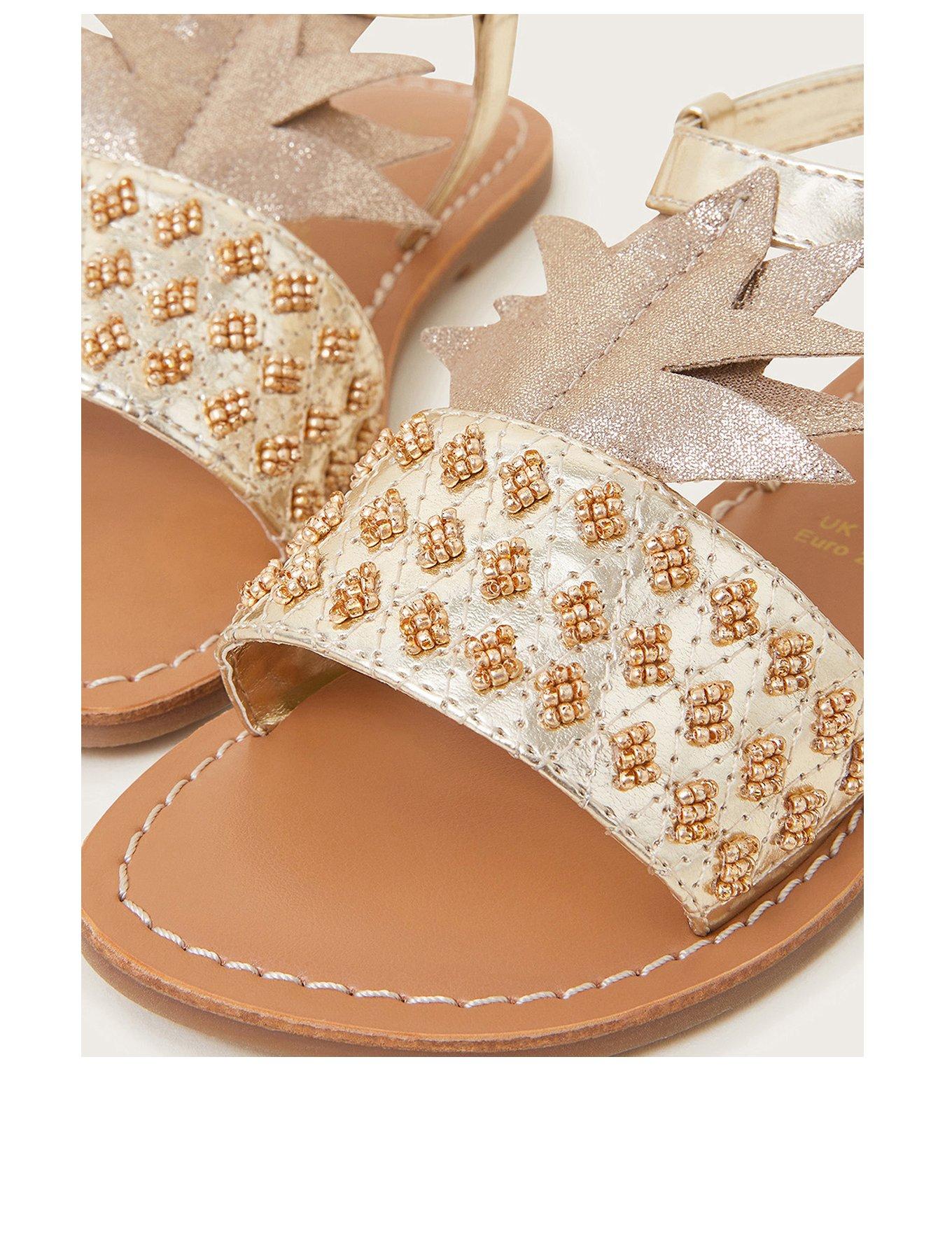 Girls on sale pineapple sandals