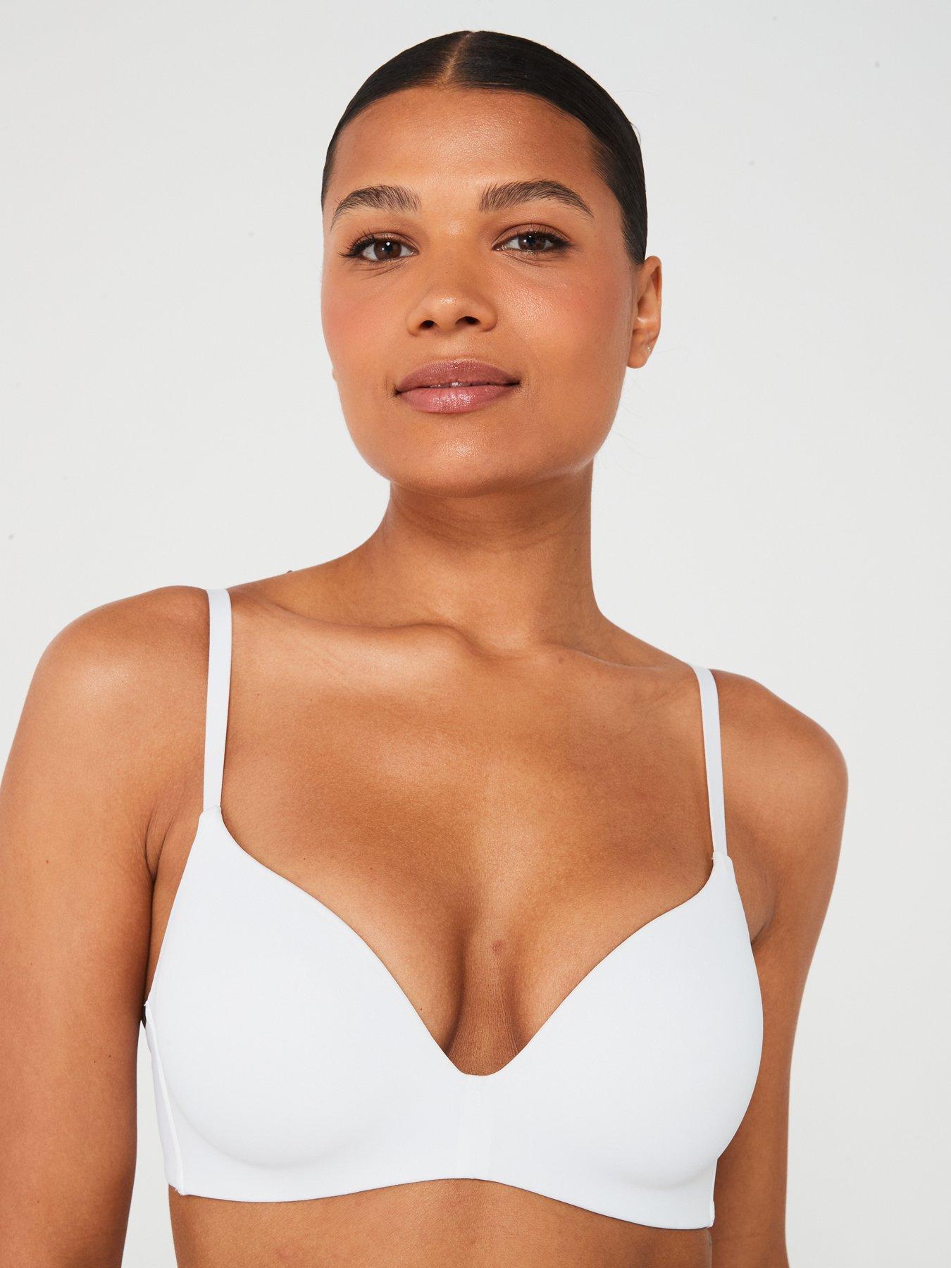  image of dorina-light-padded-wireless-bra-white