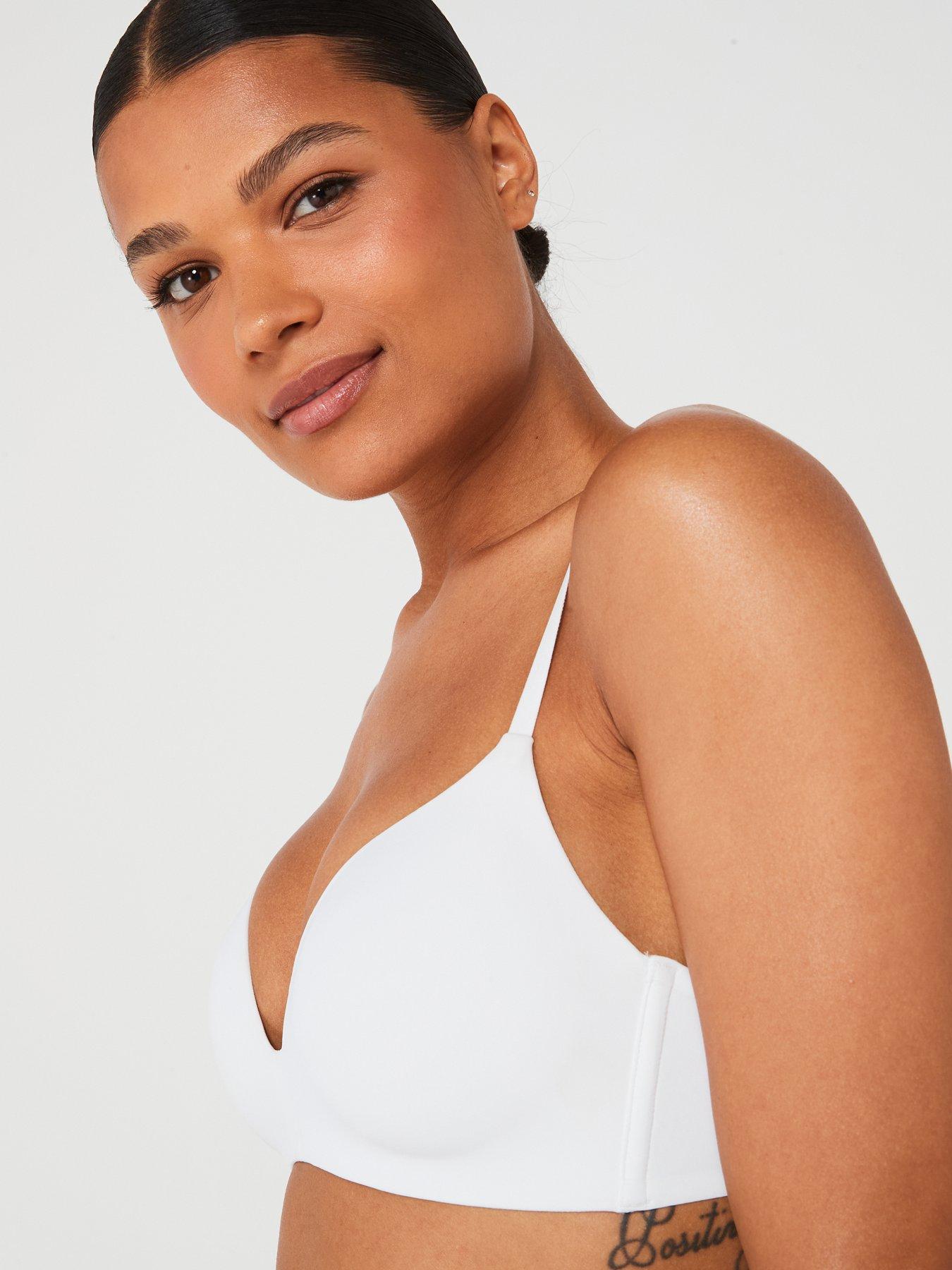  image of dorina-light-padded-wireless-bra-white