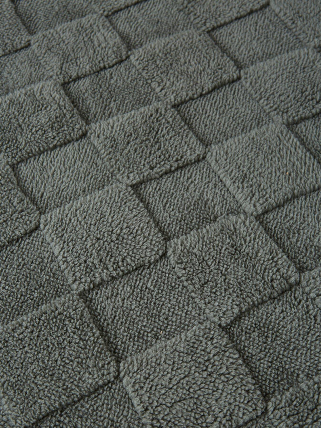 Image 5 of 5 of Very Home Checkerboard Fleece Duvet Cover Set