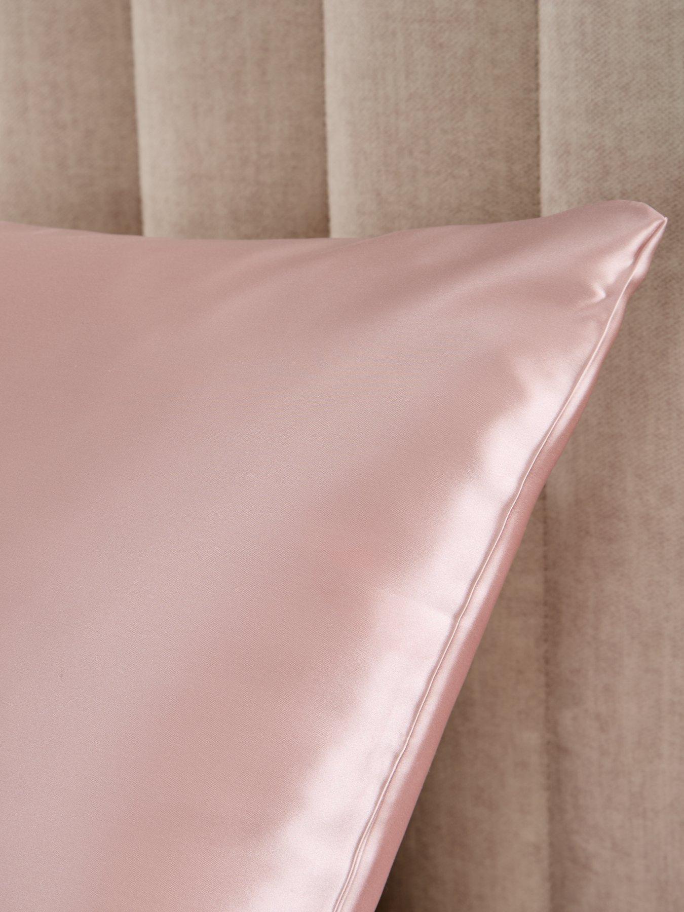 Image 5 of 5 of The Very Collection Mulberry Silk Pillowcase - Pink