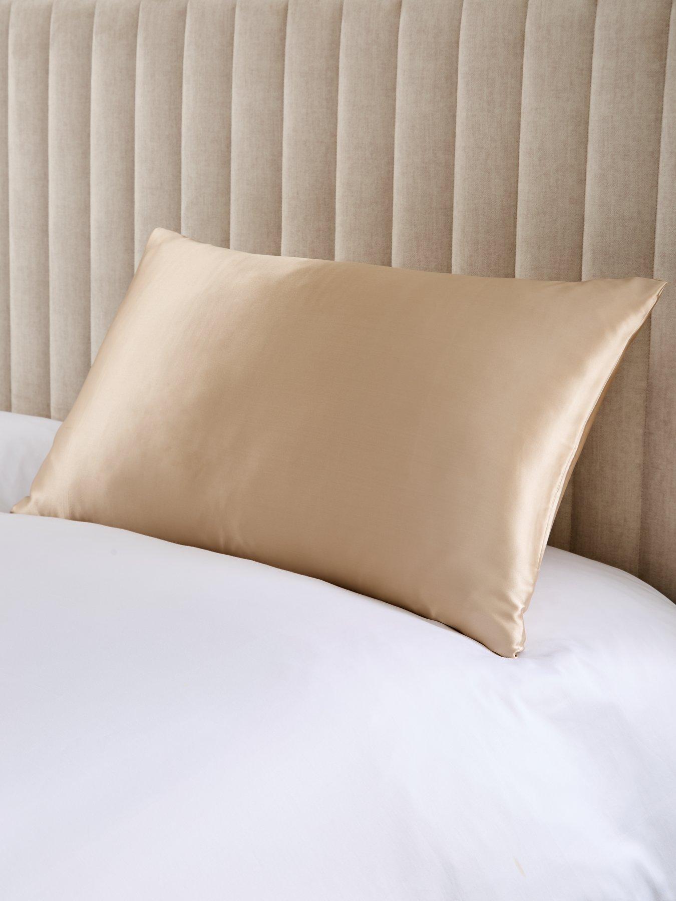 Image 1 of 5 of The Very Collection Mulberry Silk Pillowcase - Champagne