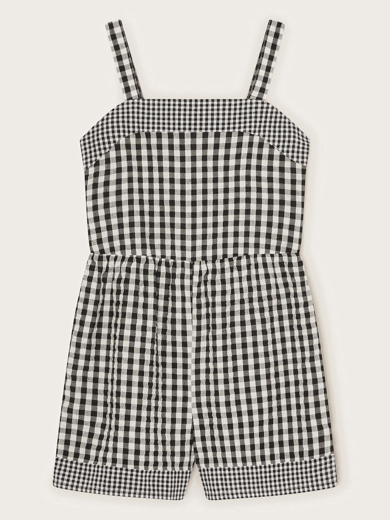 Monsoon cheap gingham jumpsuit