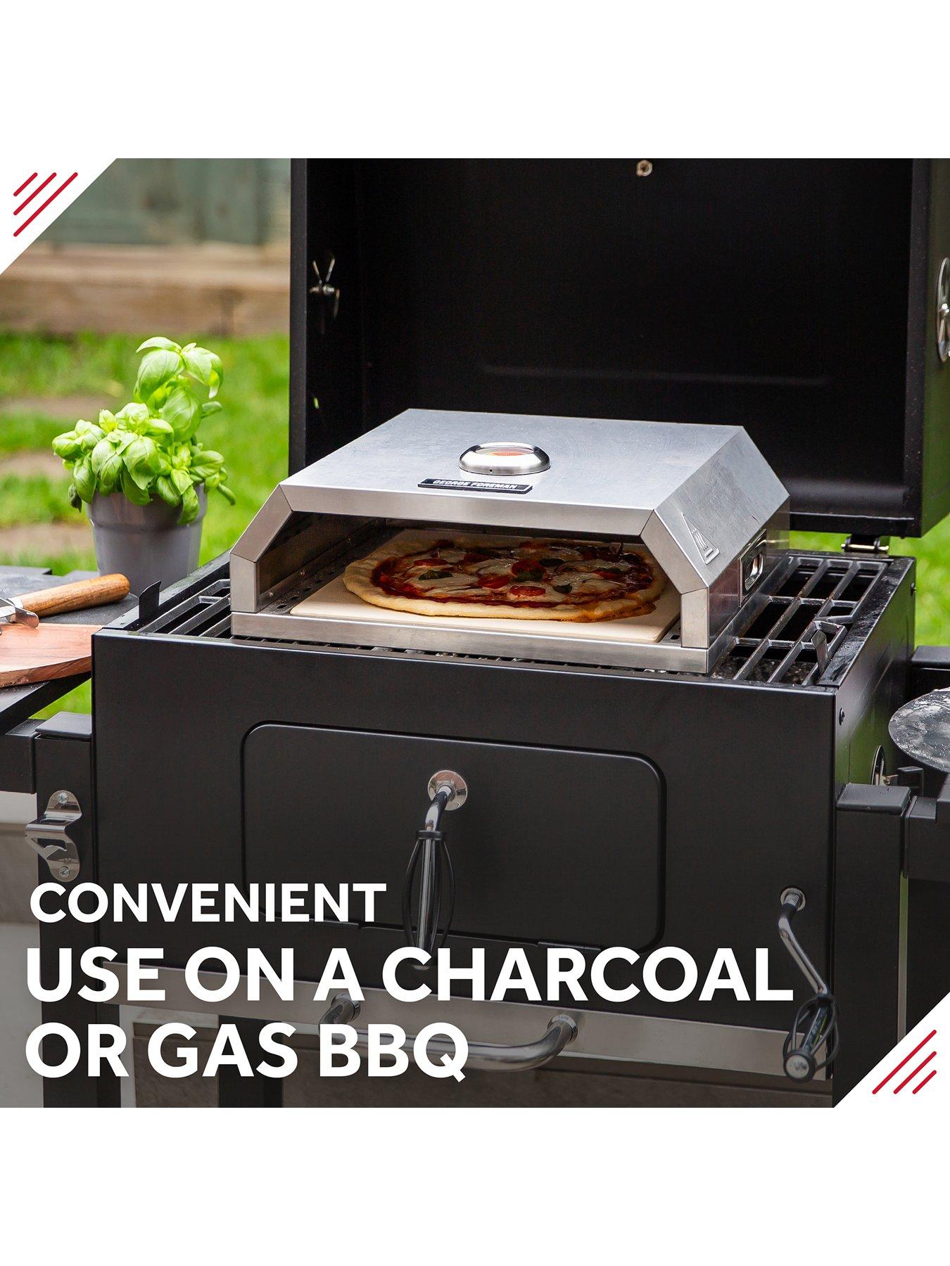 Image 5 of 6 of George Foreman BBQ Topper Pizza Oven