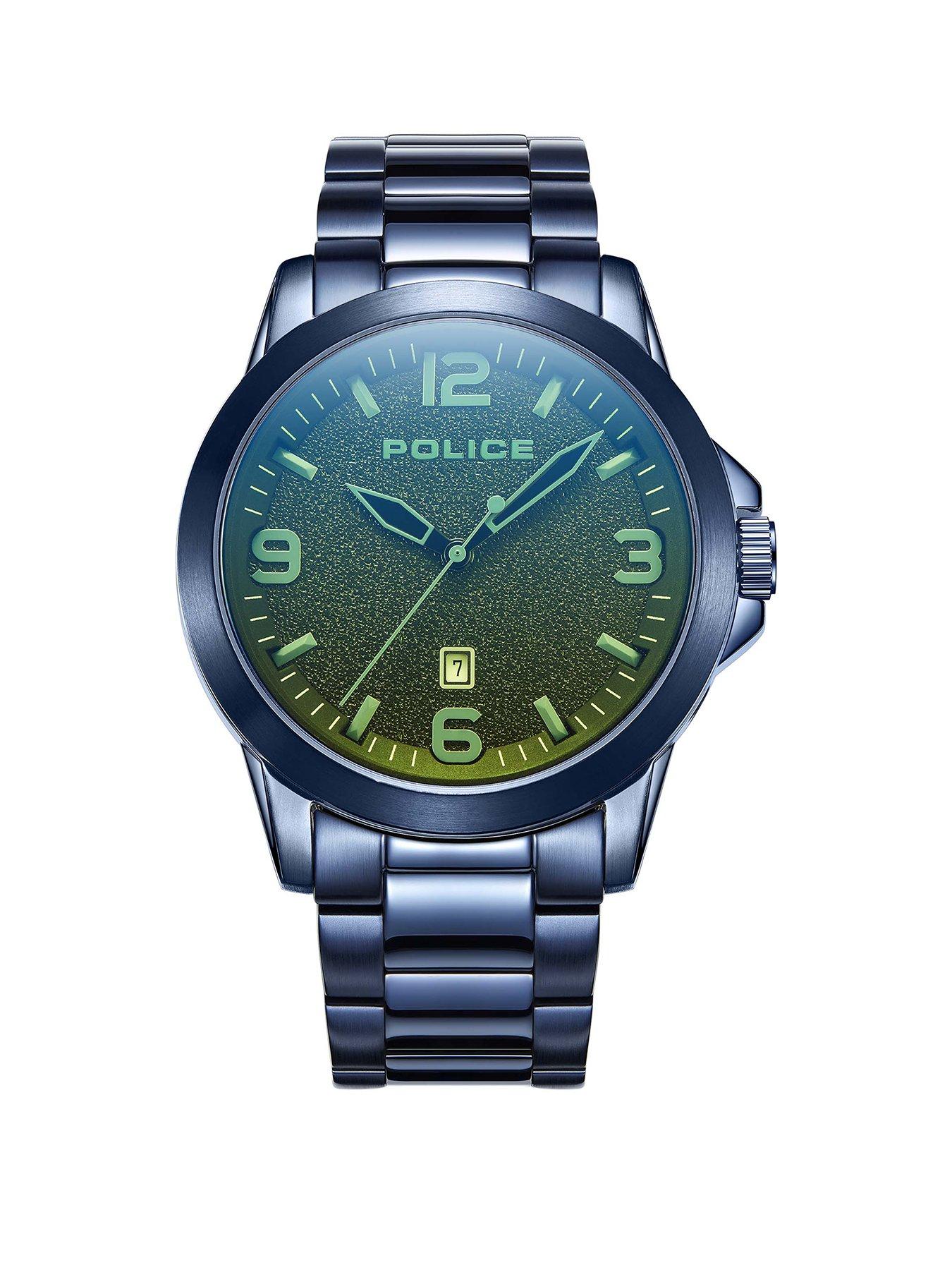 Image 1 of 4 of Police Cliff Blue Matt Blt Watch