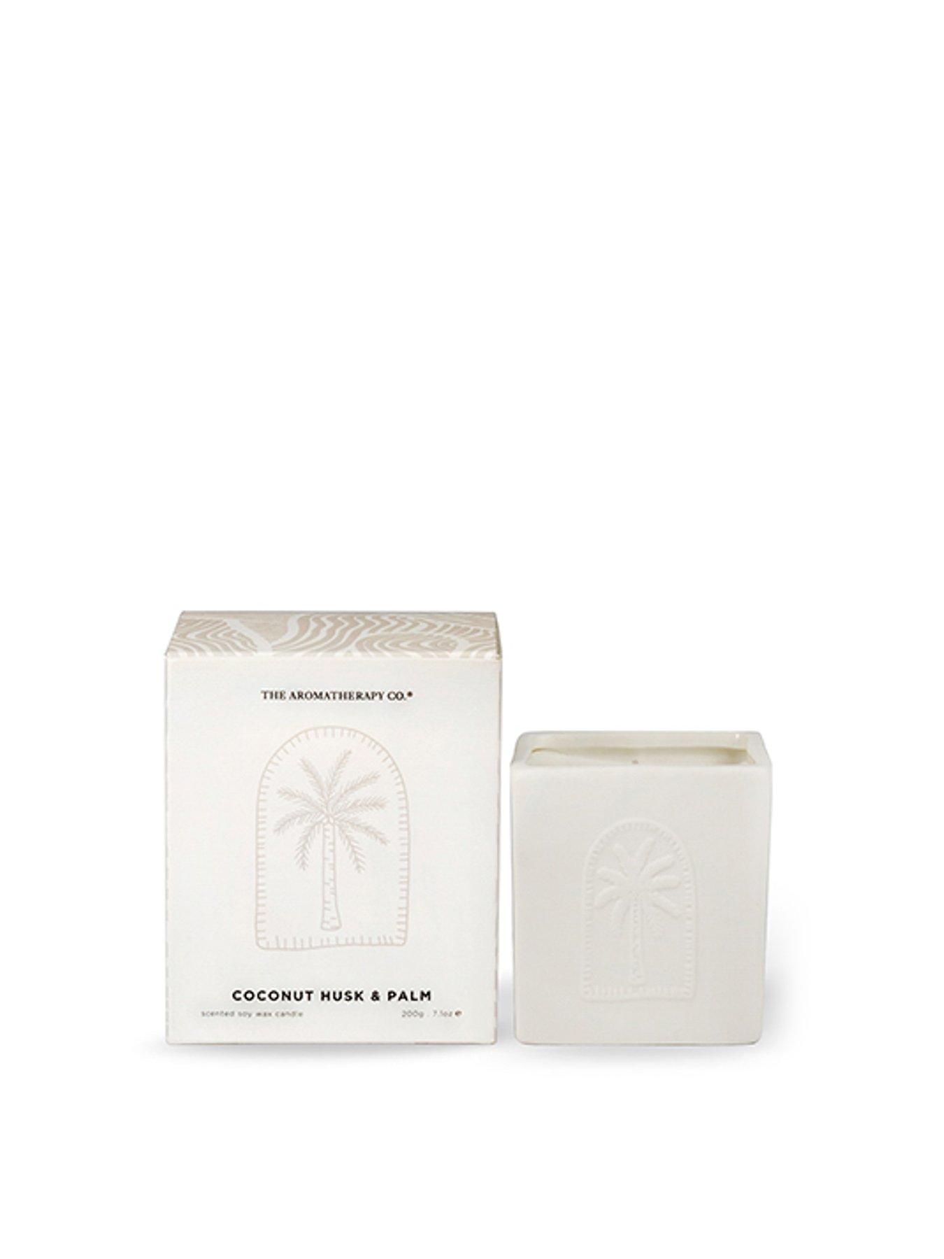 Image 2 of 7 of The Aromatherapy Co. Sunset Candle - Coconut Husk &amp; Palm